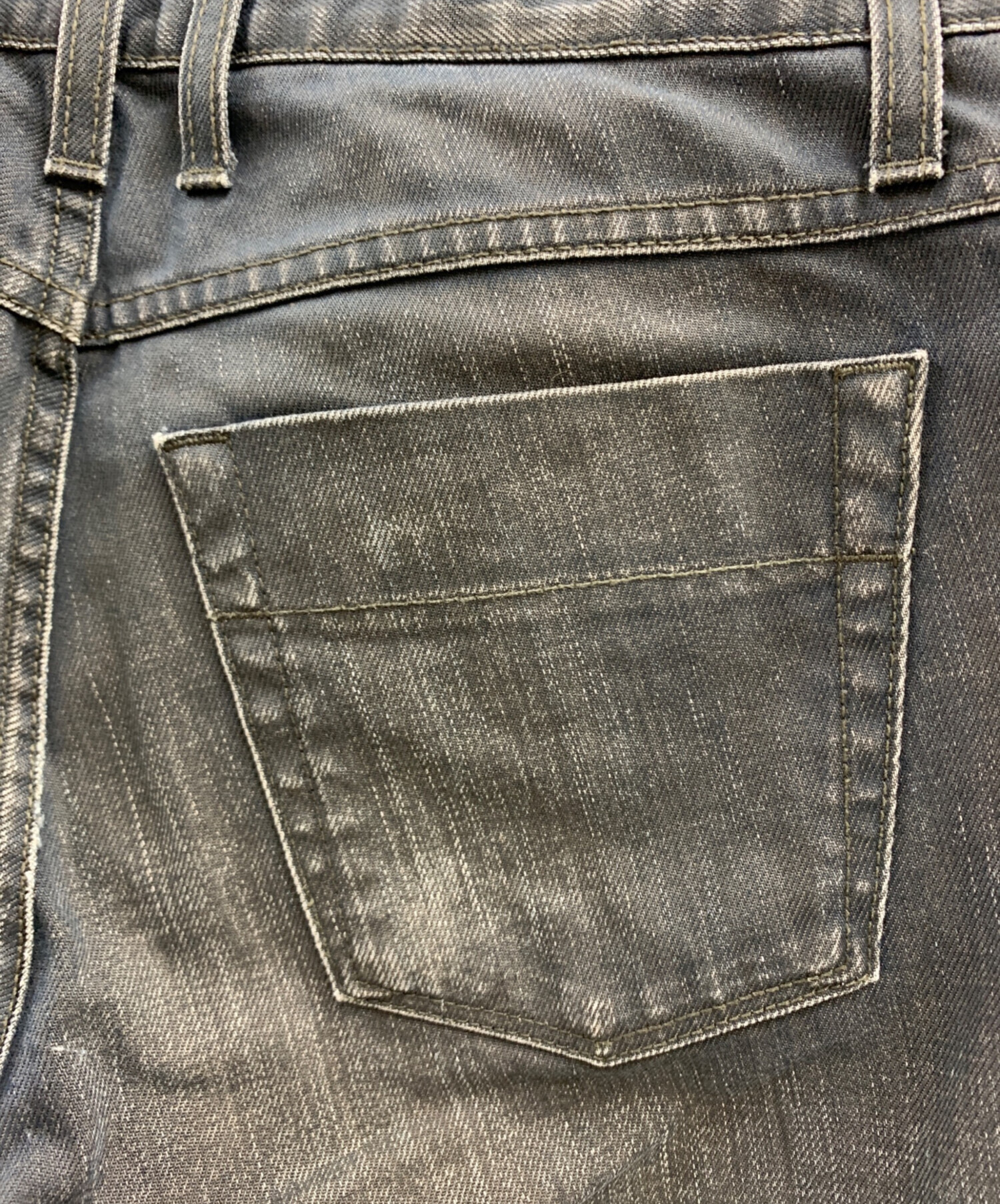 中古・古着通販】GUCCI (グッチ) GUCCI スキニーデニムパンツ ブラック