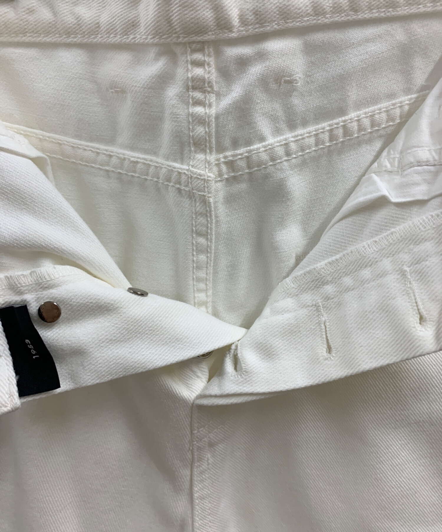 中古・古着通販】GUCCI (グッチ) GUCCI デニムパンツ ホワイト サイズ
