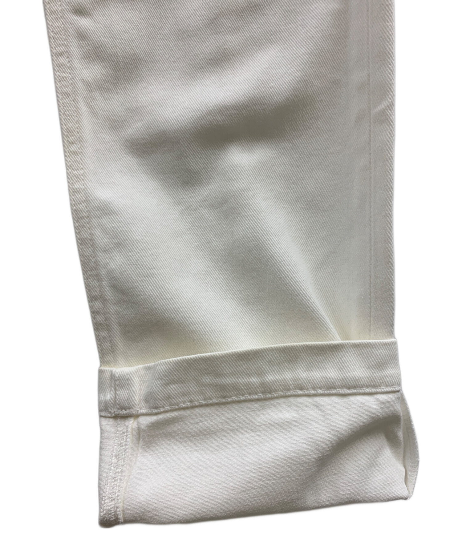 中古・古着通販】GUCCI (グッチ) GUCCI デニムパンツ ホワイト サイズ