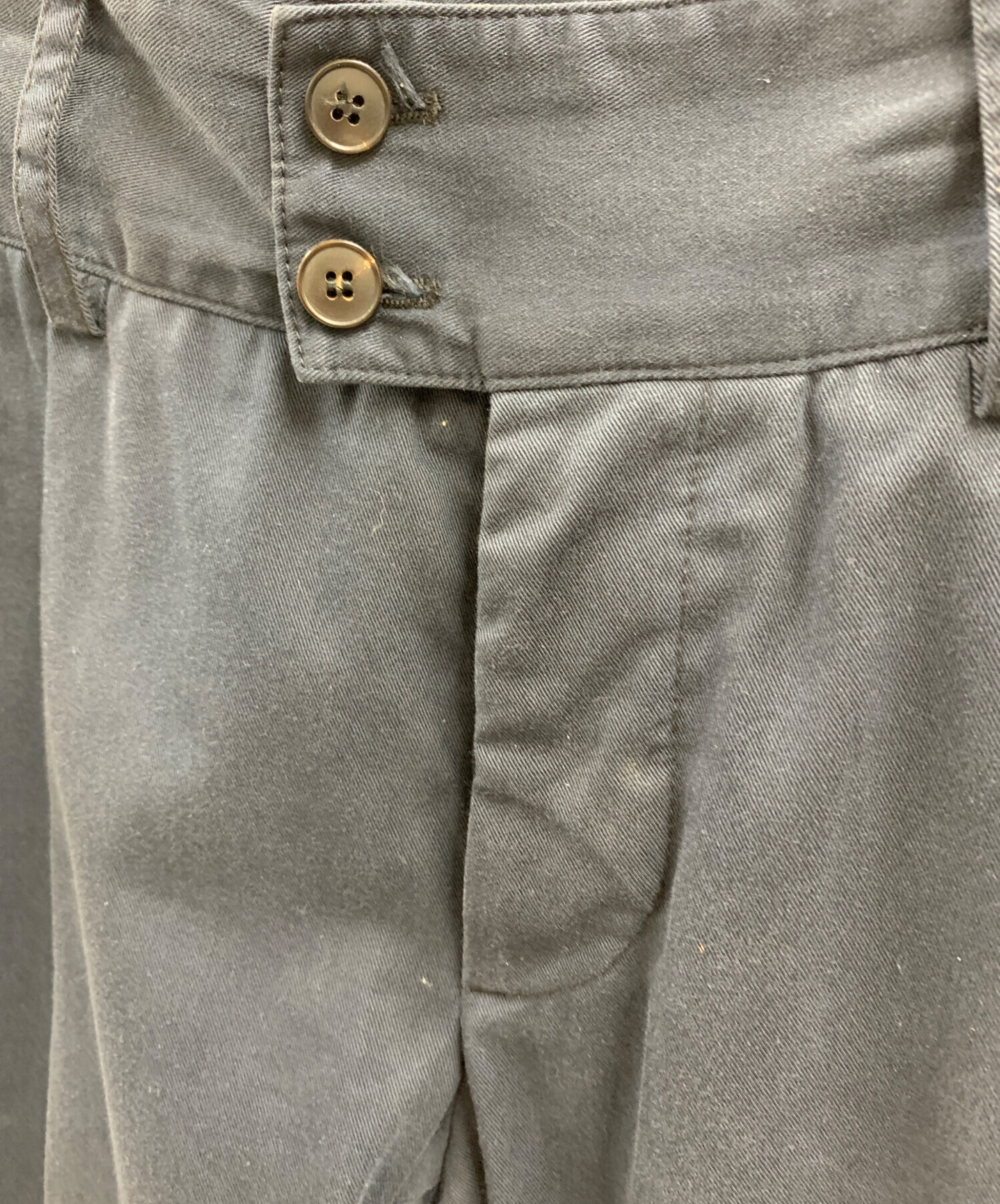 中古・古着通販】GUCCI (グッチ) GUCCI スラックス ネイビー サイズ:S