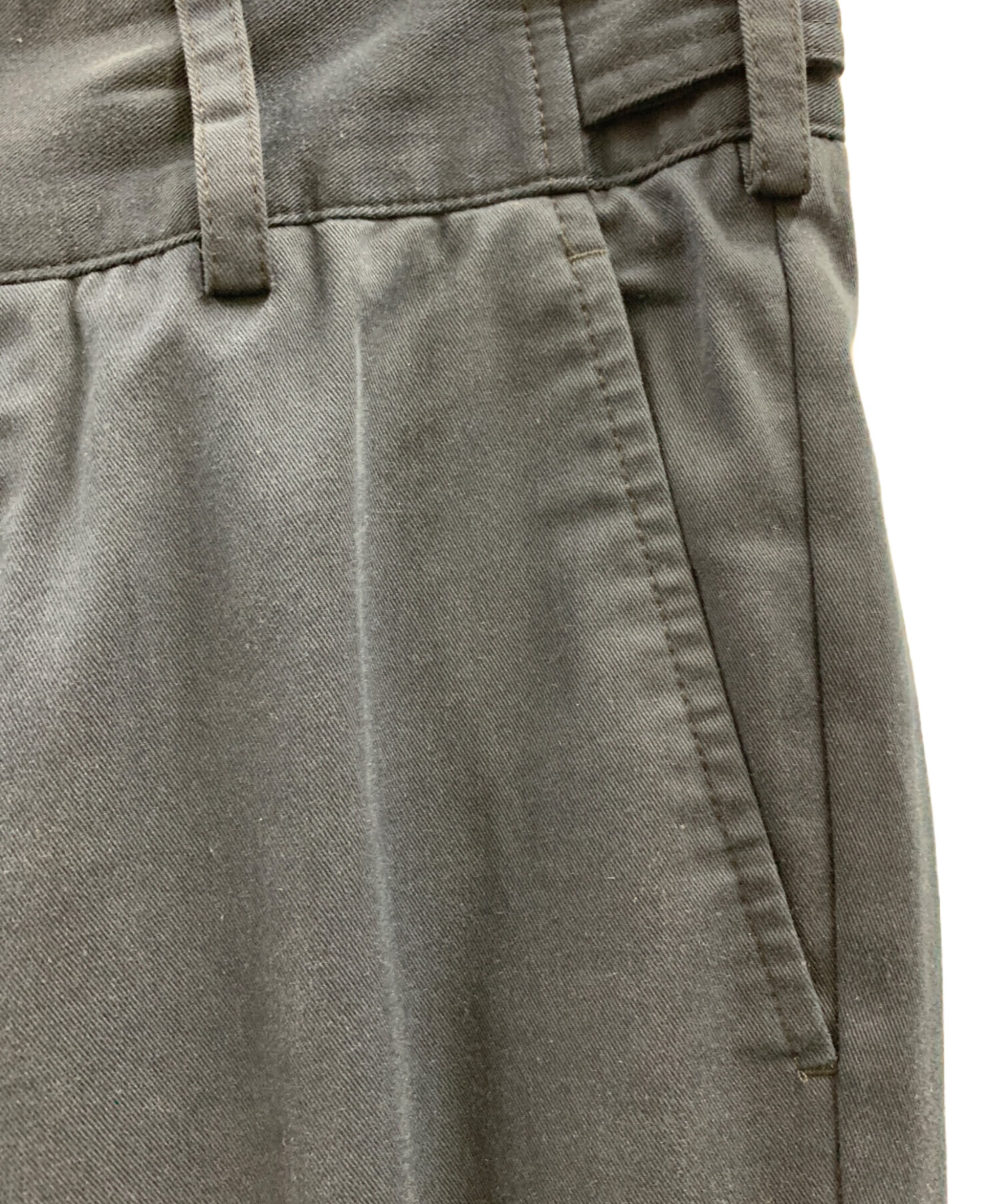 中古・古着通販】GUCCI (グッチ) GUCCI スラックス ネイビー サイズ:S