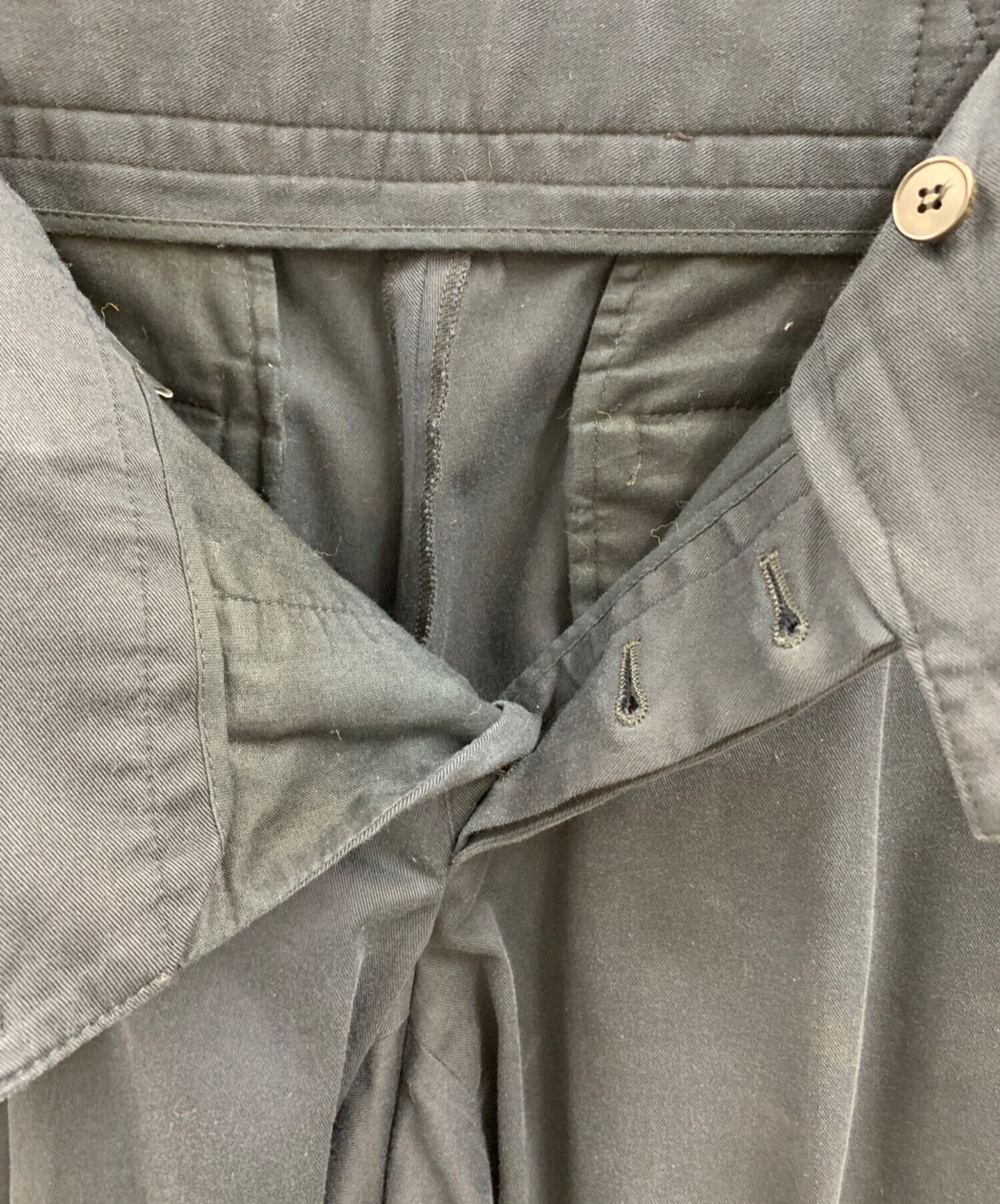 中古・古着通販】GUCCI (グッチ) GUCCI スラックス ネイビー サイズ:S