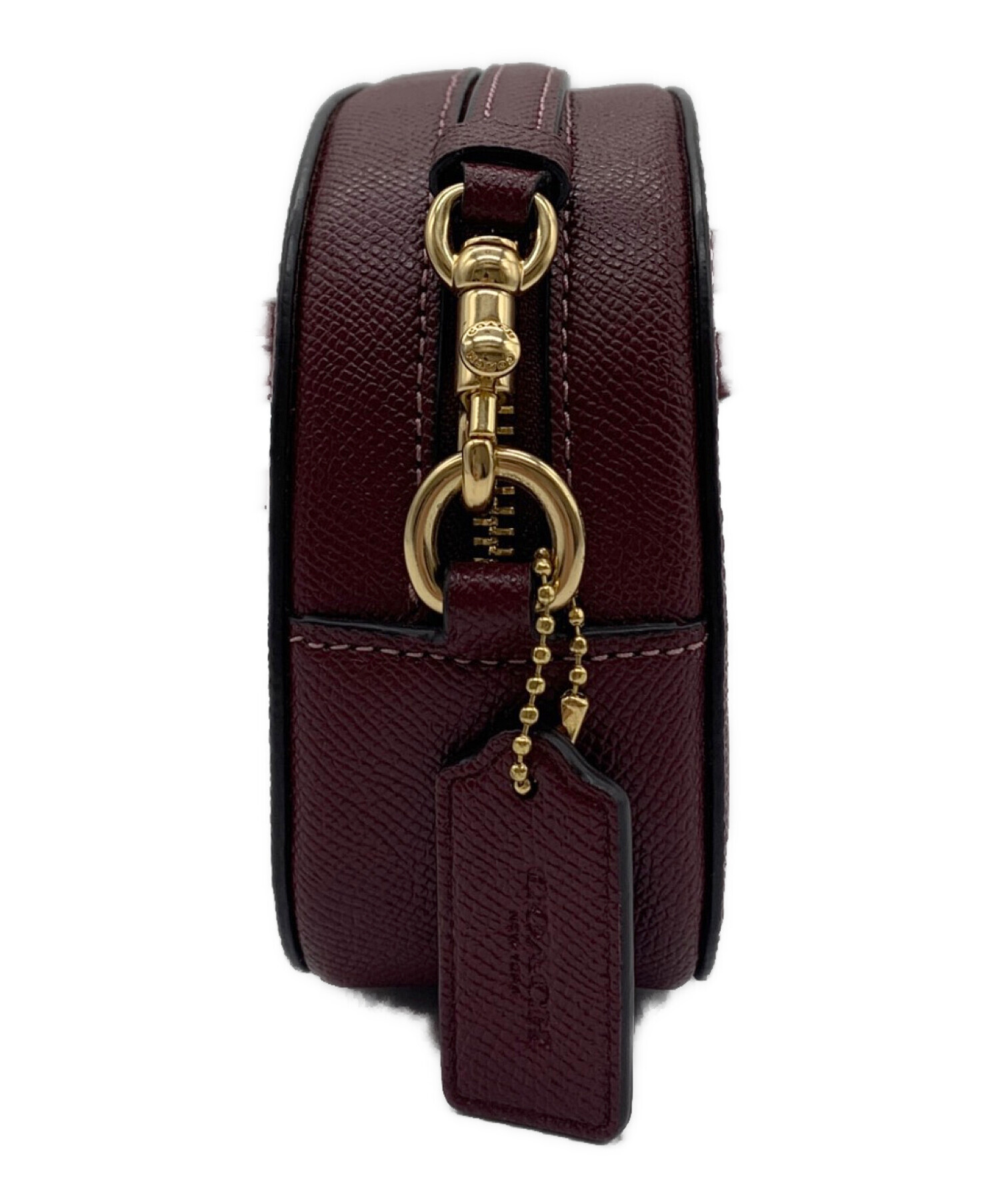 中古・古着通販】COACH (コーチ) COACH ショルダーバッグ ワインレッド 