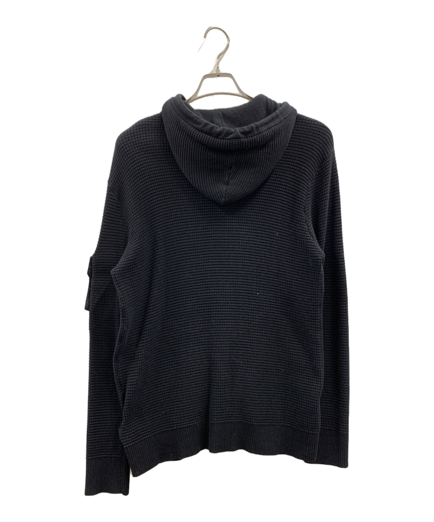 中古・古着通販】DIESEL (ディーゼル) DIESEL ニットパーカー ブラック