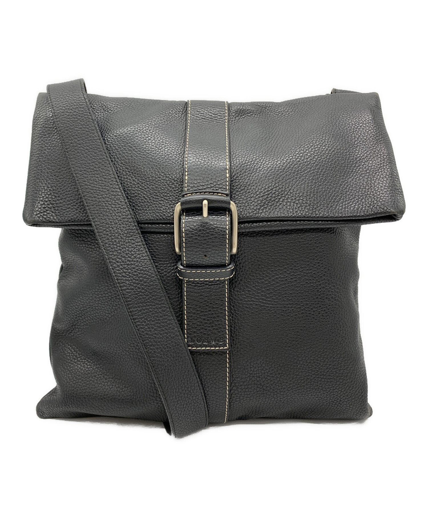 中古・古着通販】LOEWE (ロエベ) LOEWE ショルダーバッグ ブラック