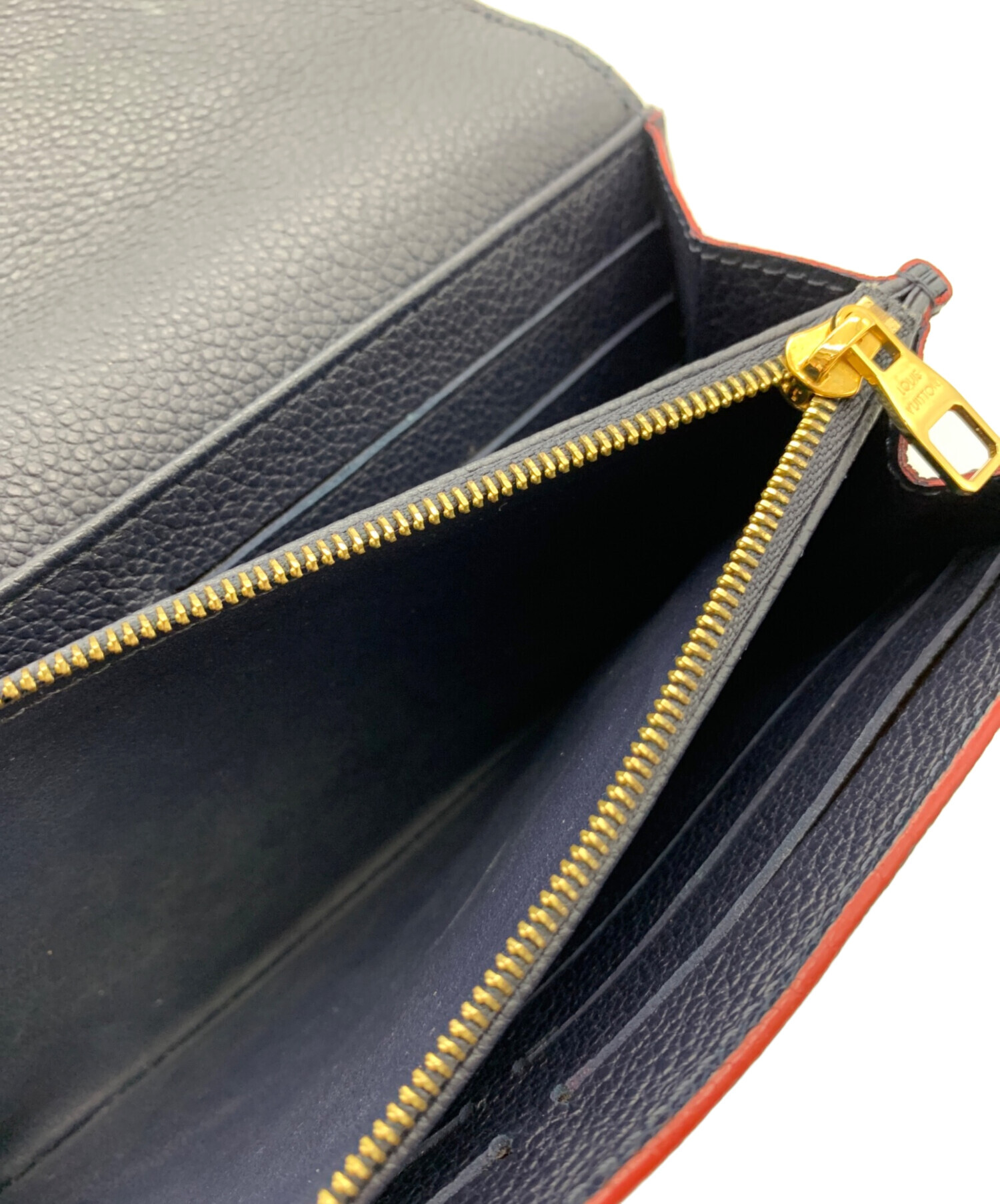 ルイ・ヴィトン 長財布 ネイビー　値下げ交渉◯ 中古・古着通販】LOUIS VUITTON (ルイ ヴィトン) LOUIS VUITTON 長財布