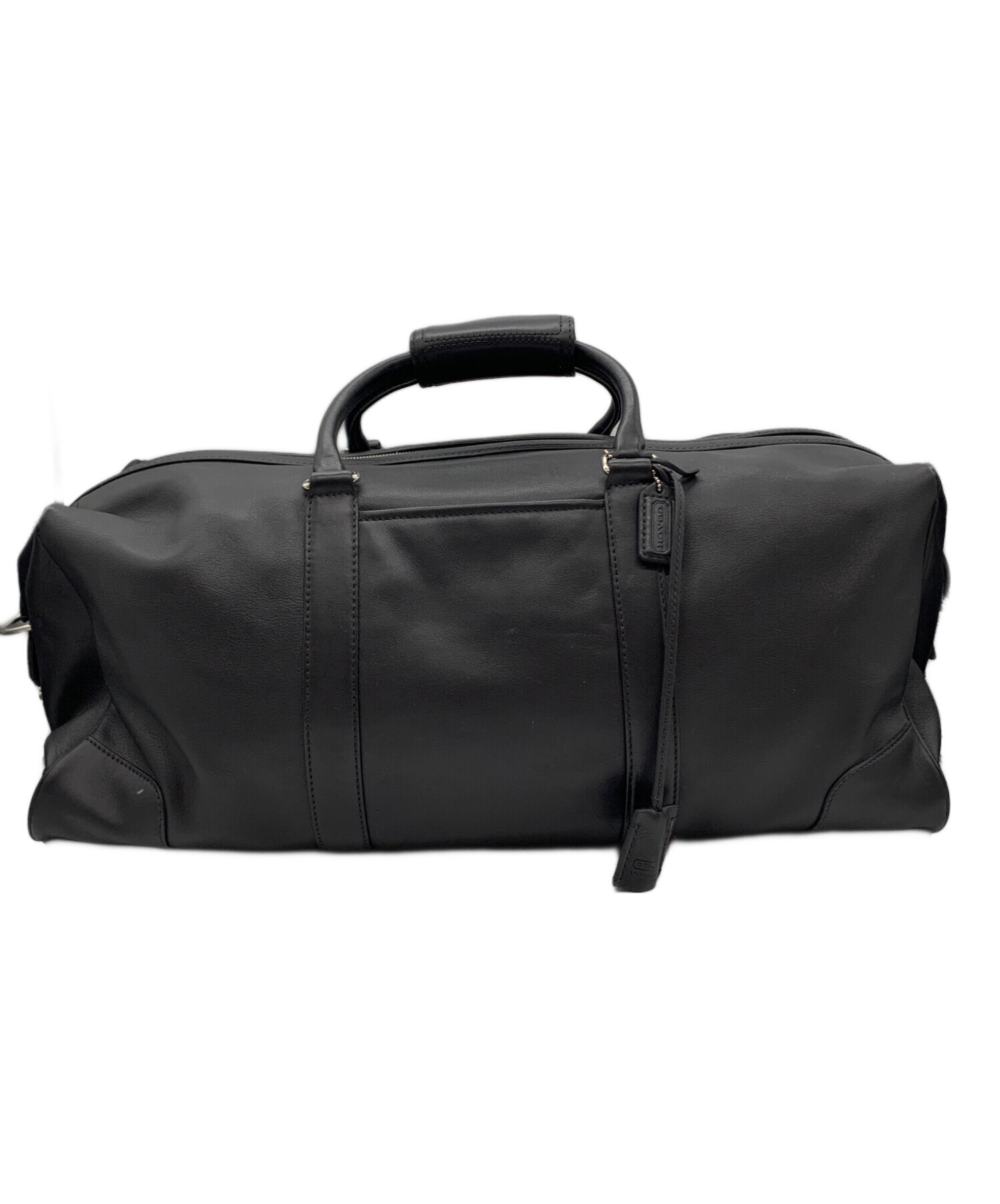 COACH ブラック ボストンバッグUSED オールドコーチ 中古・古着通販】COACH (コーチ) COACH ボストンバッグ ブラック