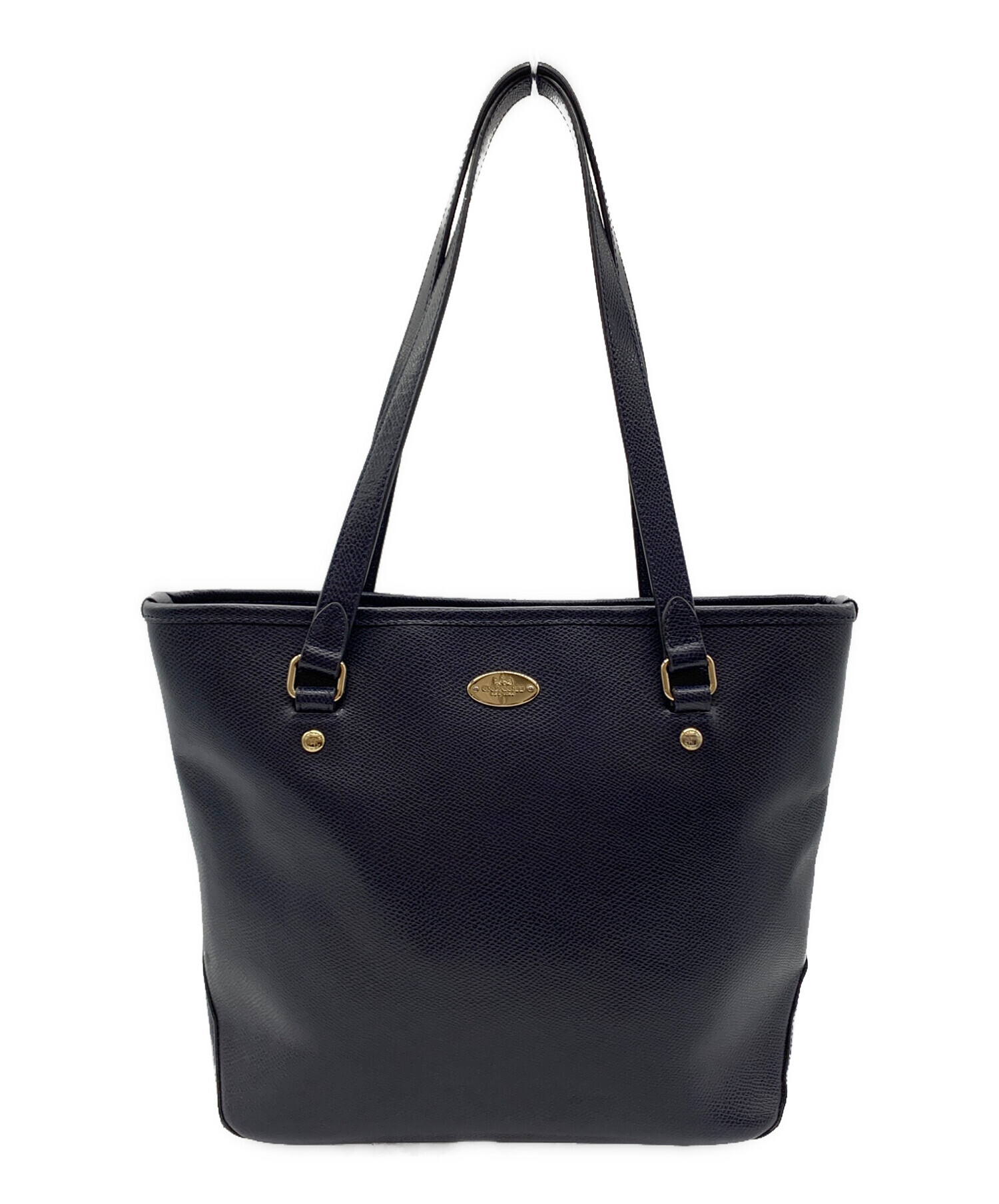 中古・古着通販】COACH (コーチ) COACH トートバッグ ネイビー