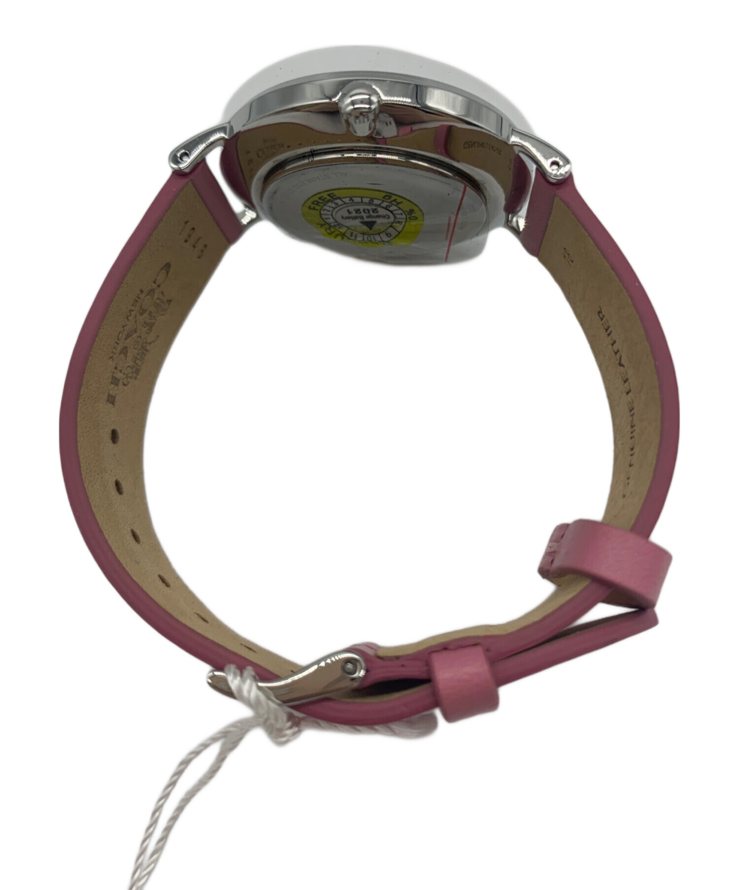 【ほぼ未使用品】COACH腕時計　PARK　クォーツ　レディース　新品電池交換済 ほぼ未使用品】COACH腕時計 PARK クォーツ レディース 新品電池