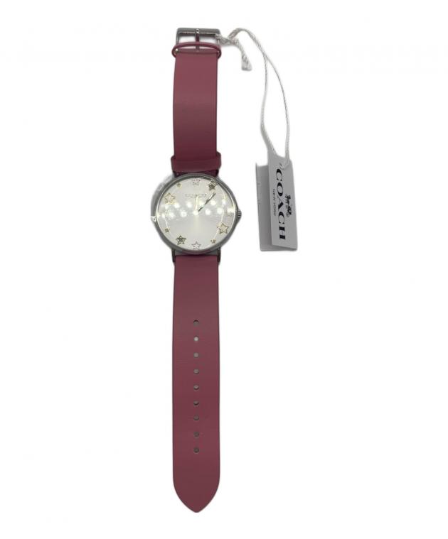 【ほぼ未使用品】COACH腕時計　PARK　クォーツ　レディース　新品電池交換済 ほぼ未使用品】COACH腕時計 PARK クォーツ レディース 新品電池交換済