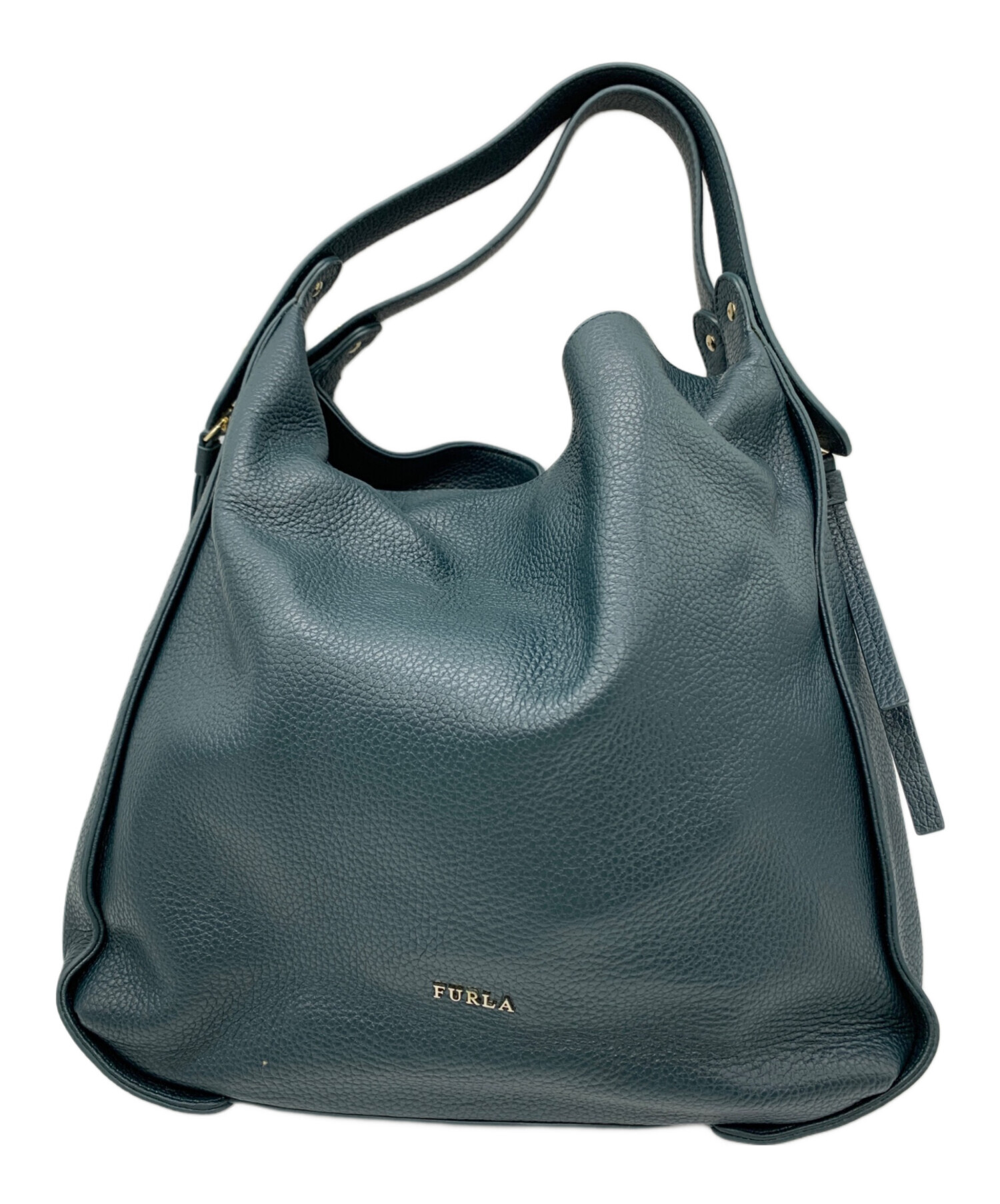 中古・古着通販】FURLA (フルラ) 2WAYバッグ ダークグリーン｜ブランド 