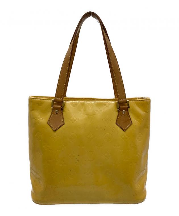 ルイヴィトン モノグラム ミニフォーサイス ミニハンドバッグ イエロー