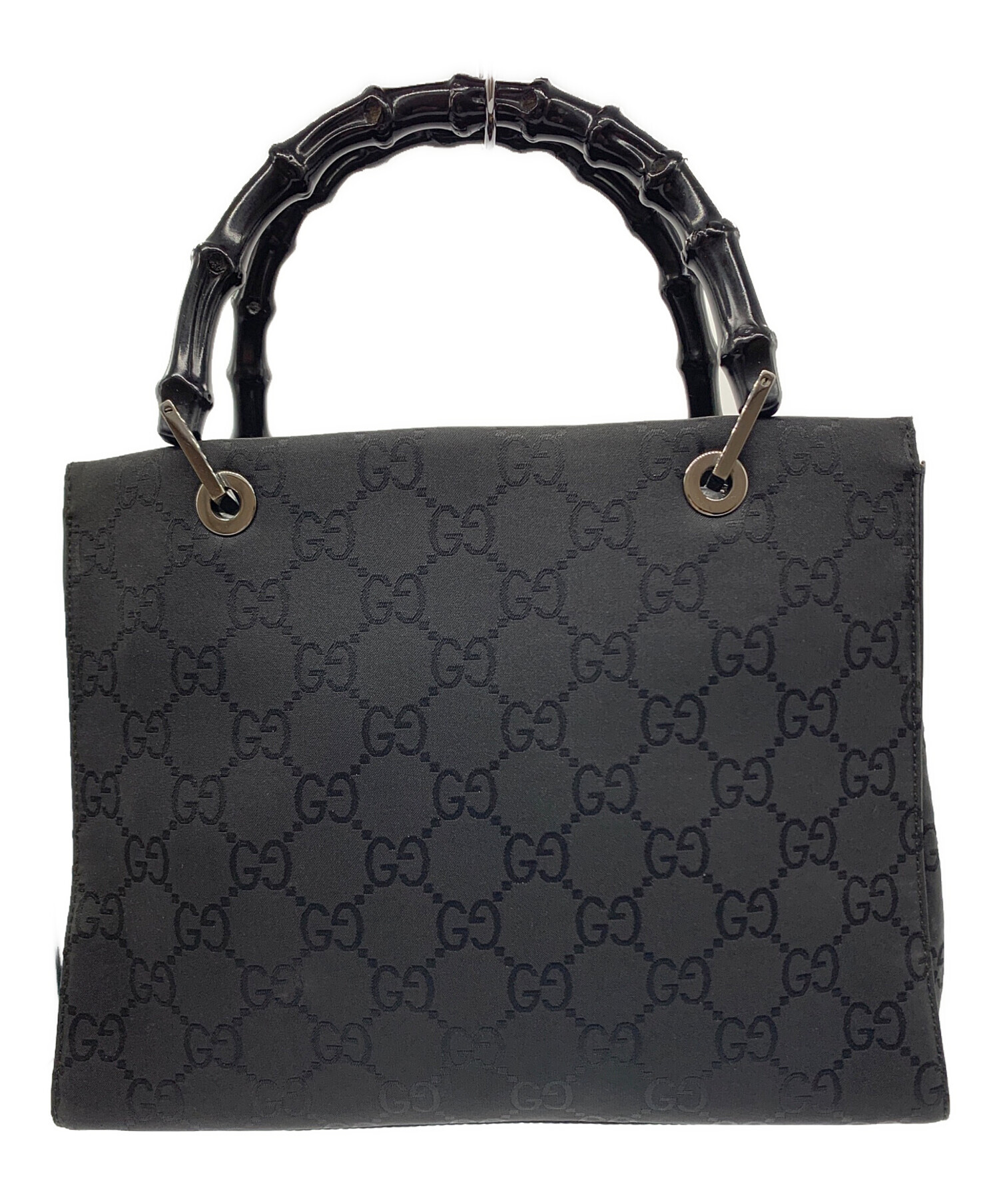 中古・古着通販】GUCCI (グッチ) GUCCI ハンドバッグ ブラック 
