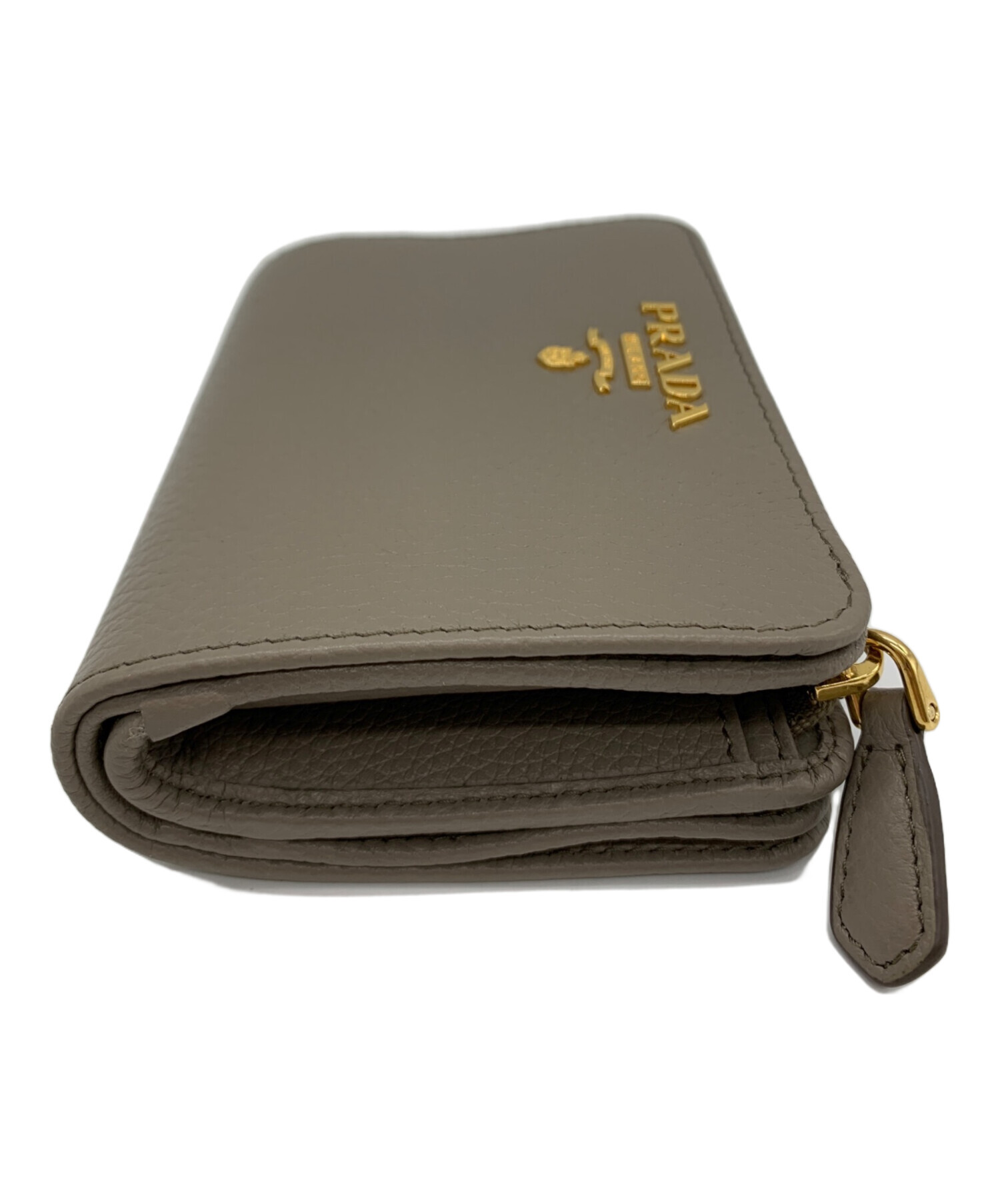 中古・古着通販】PRADA (プラダ) PRADA 2つ折り財布 ARGILLA｜ブランド 