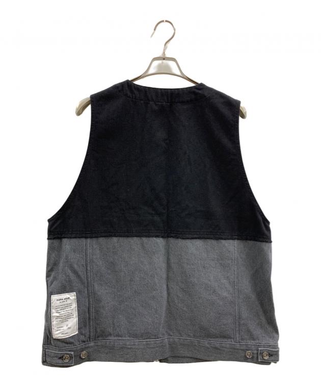 ニコアンド　Misayoプロデュース　ハギッテデニムベスト新品タグ無 中古・古着通販】niko and (ニコアンド) niko and Misayoハギッテ