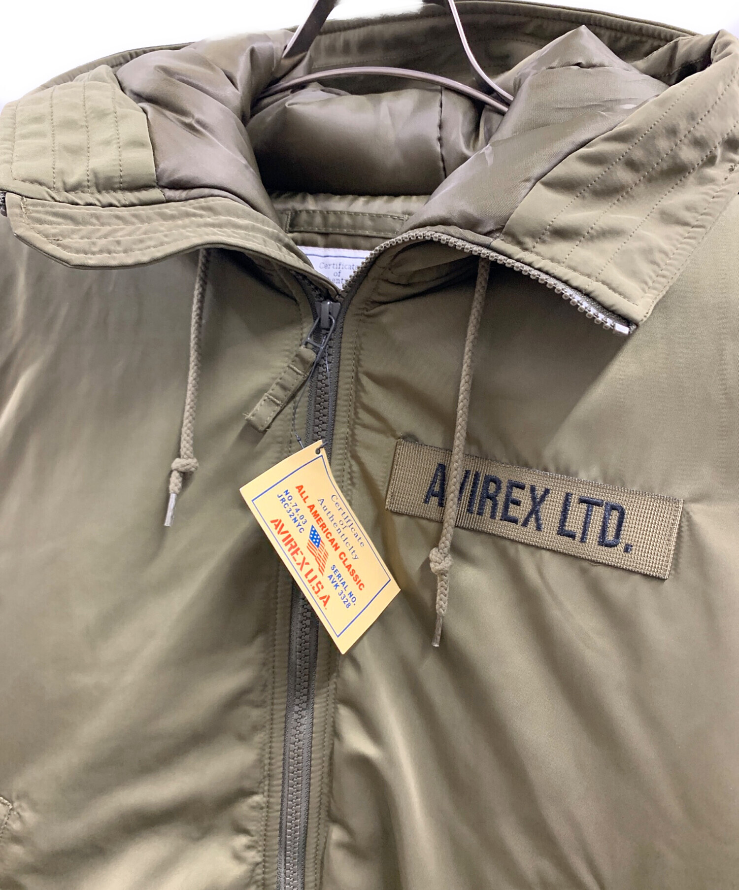 中古・古着通販】AVIREX (アヴィレックス) AVIREX 中綿ジャケット