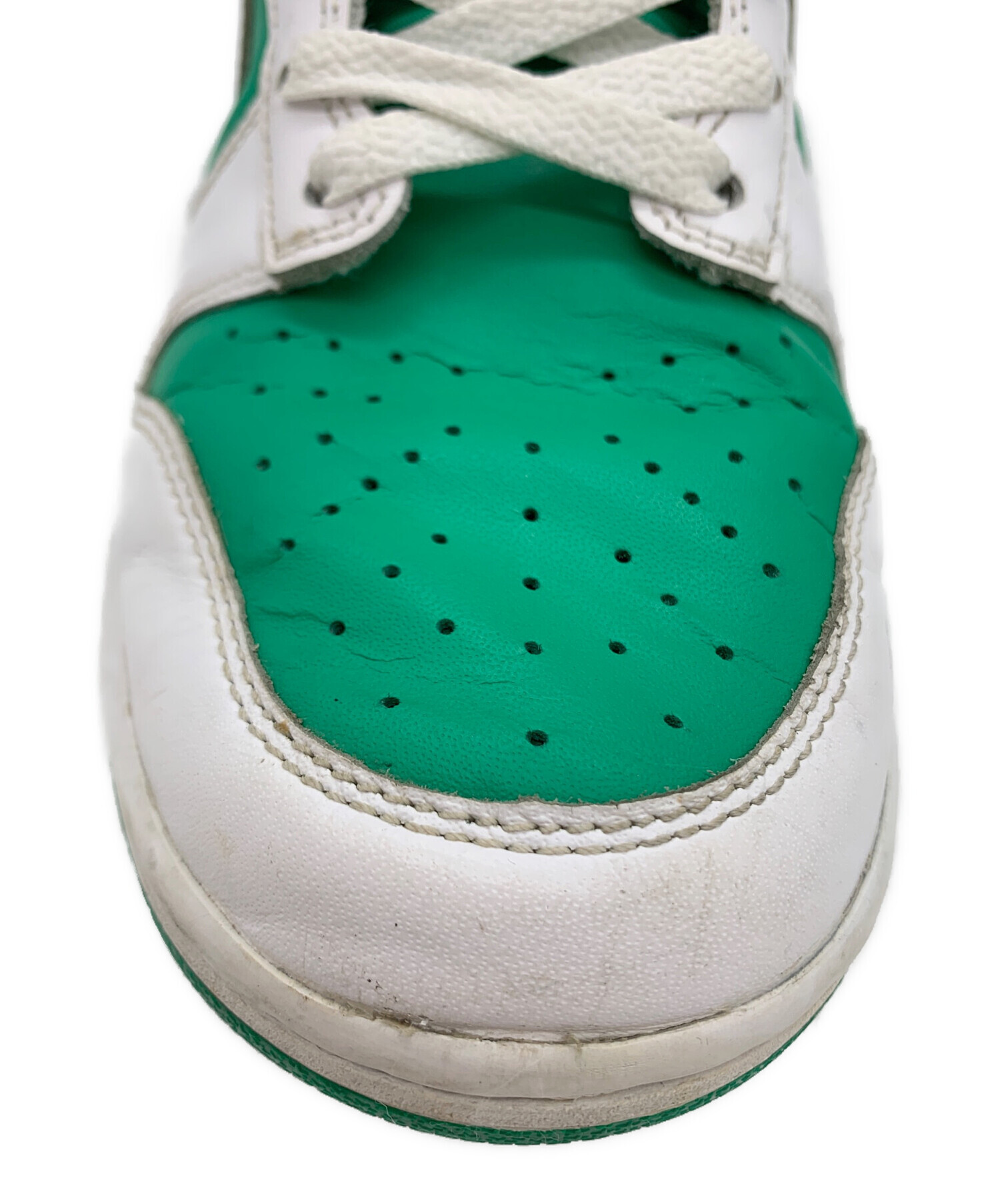 中古・古着通販】NIKE (ナイキ) NIKE ハイカットスニーカー グリーン