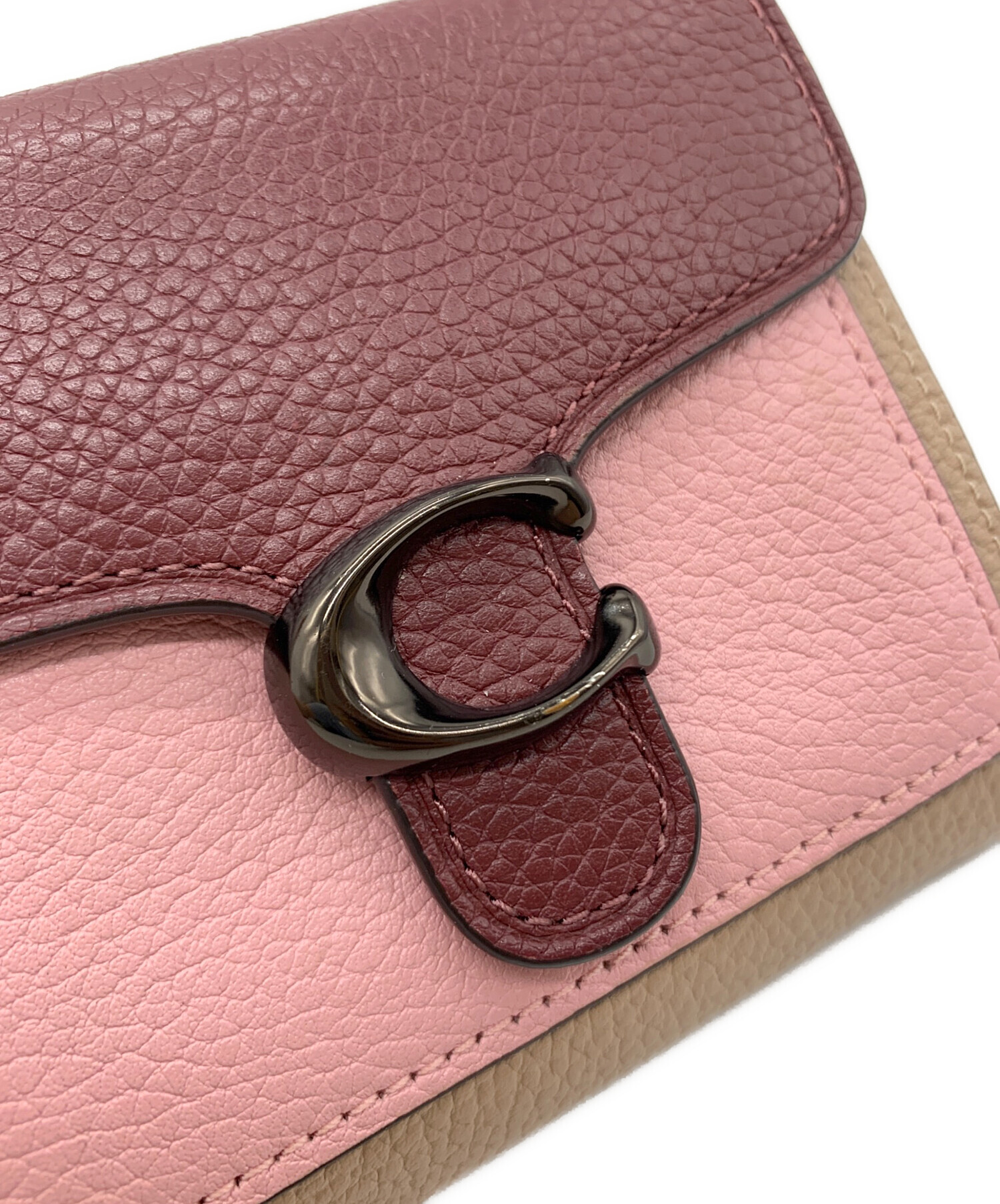 COACH ピンク カードケース キーリング付き 新品未使用】COACH