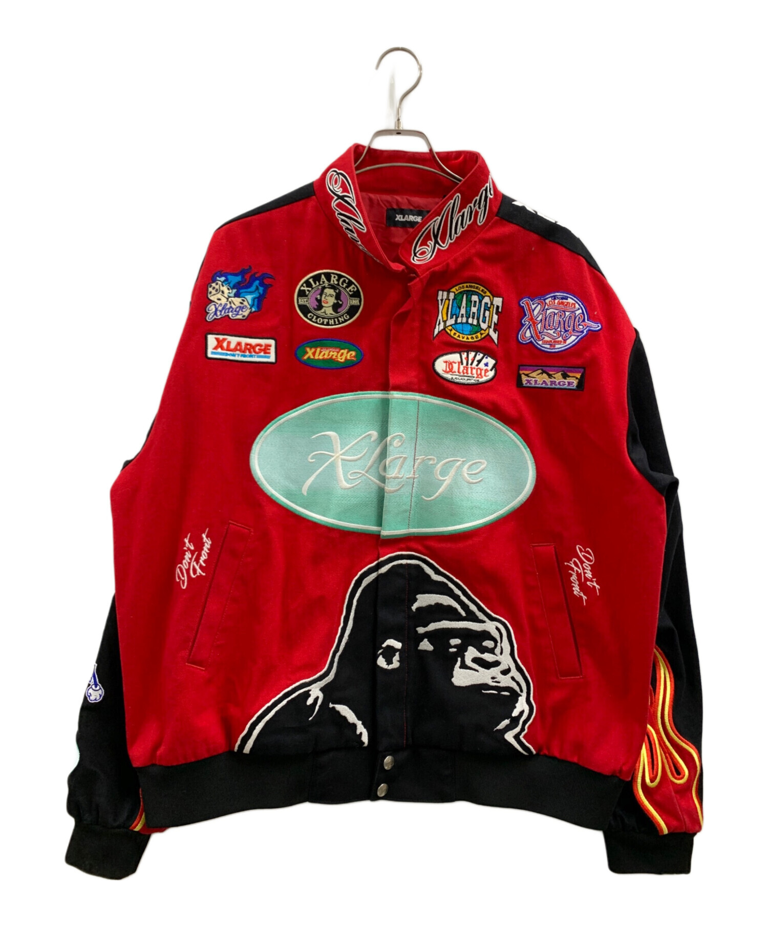 新品未使用  レッド ジャケット XL 中古・古着通販】X-LARGE (エクストララージ) X-LARGE ジャケット