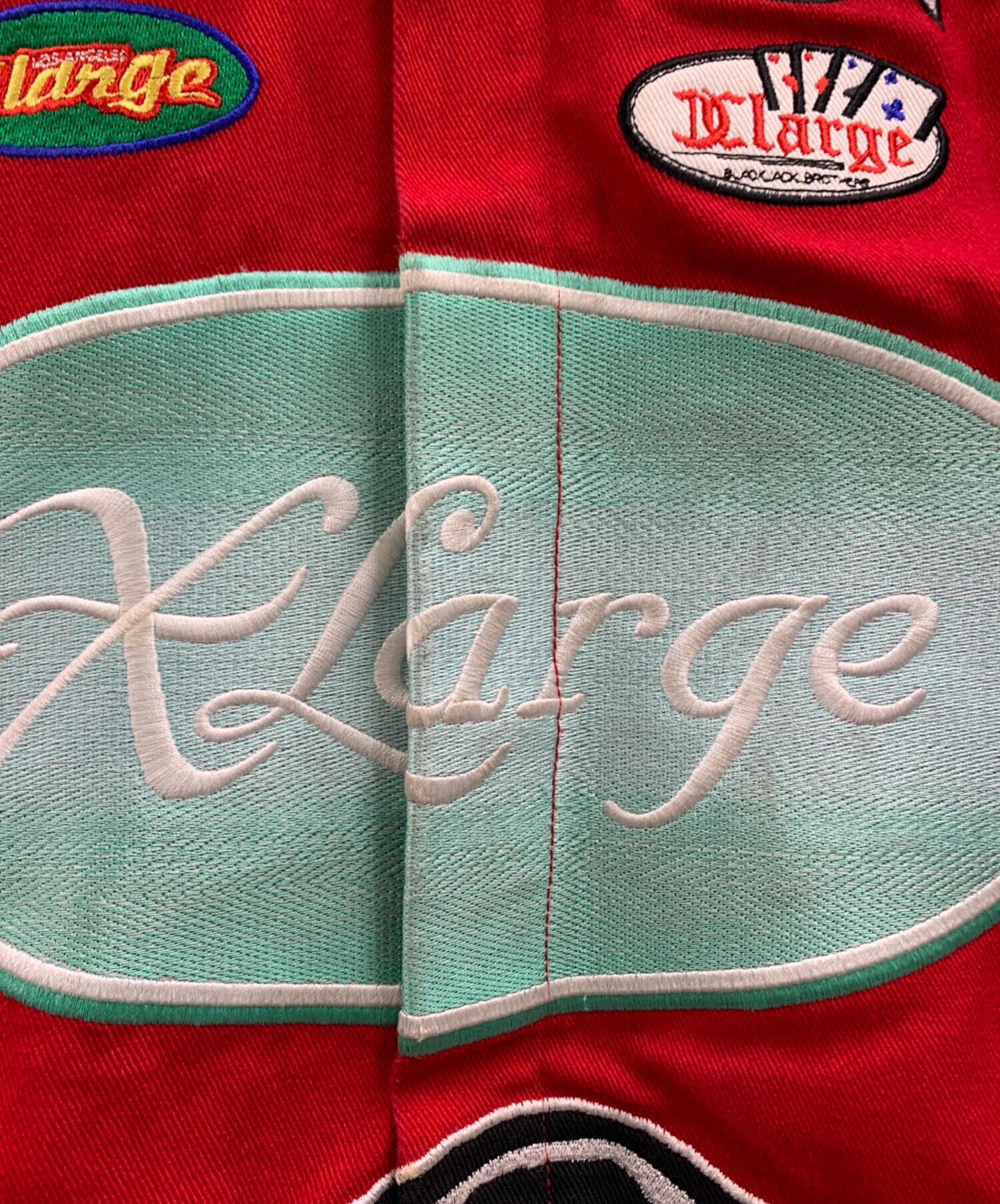希少【】00s カサブランカ トラックジャケット 赤 サイズO XL 中古・古着通販】X-LARGE (エクストララージ) X-LARGE ジャケット