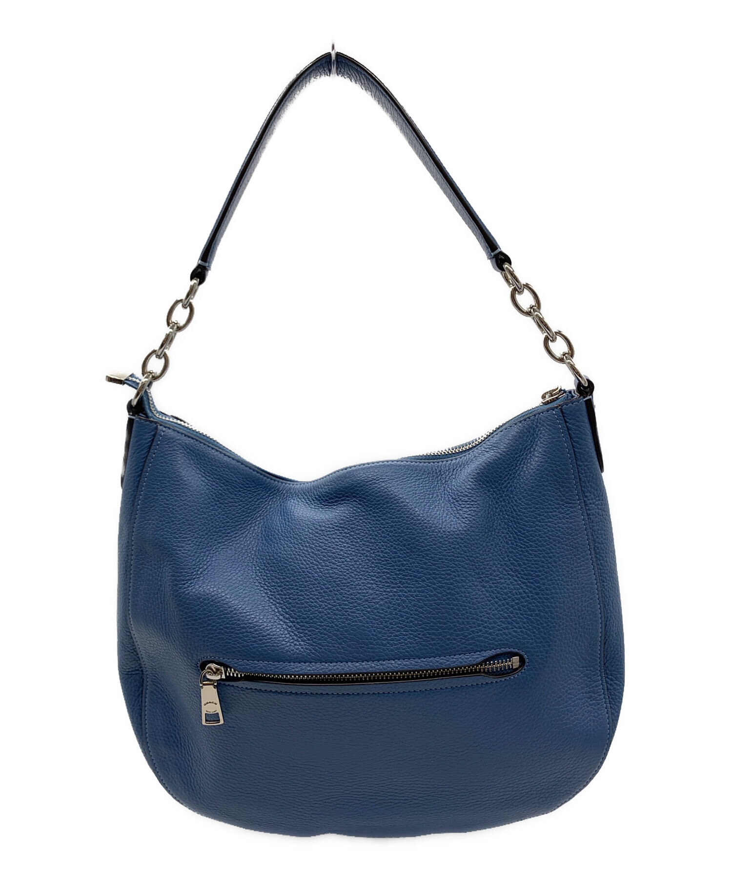 中古・古着通販】COACH (コーチ) COACH ショルダーバッグ ブルー