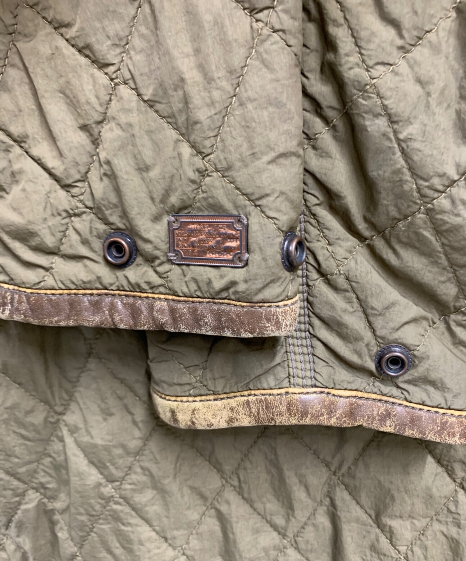 中古・古着通販】DIESEL (ディーゼル) DIESEL キルティング中綿 中古・古着通販】DIESEL (ディーゼル) DIESEL キルティング中綿
