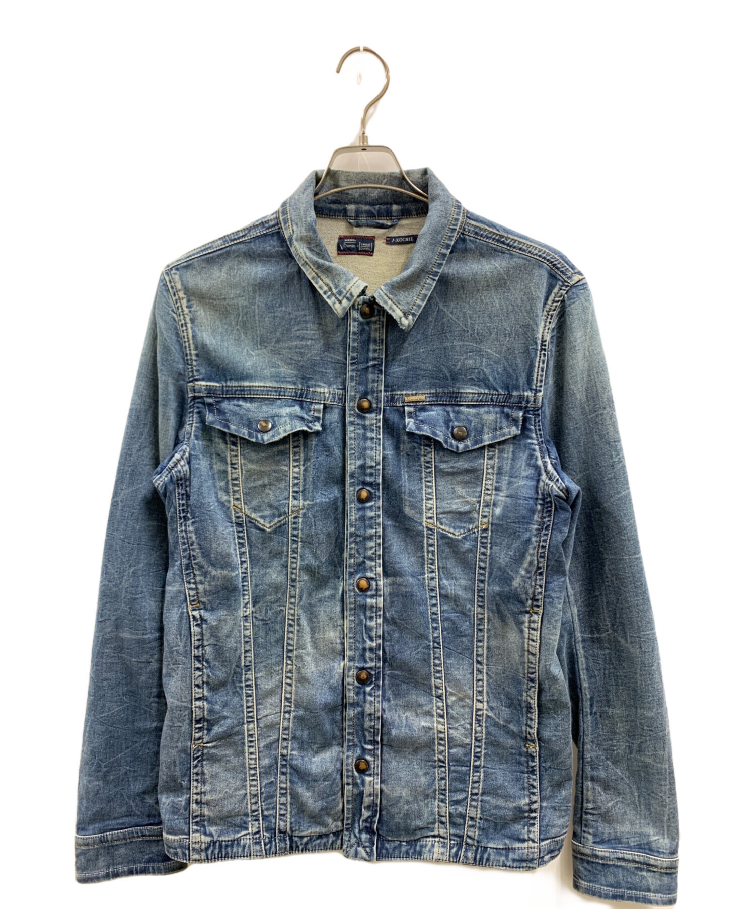 中古・古着通販】DIESEL (ディーゼル) DIESEL デニムジャケット 