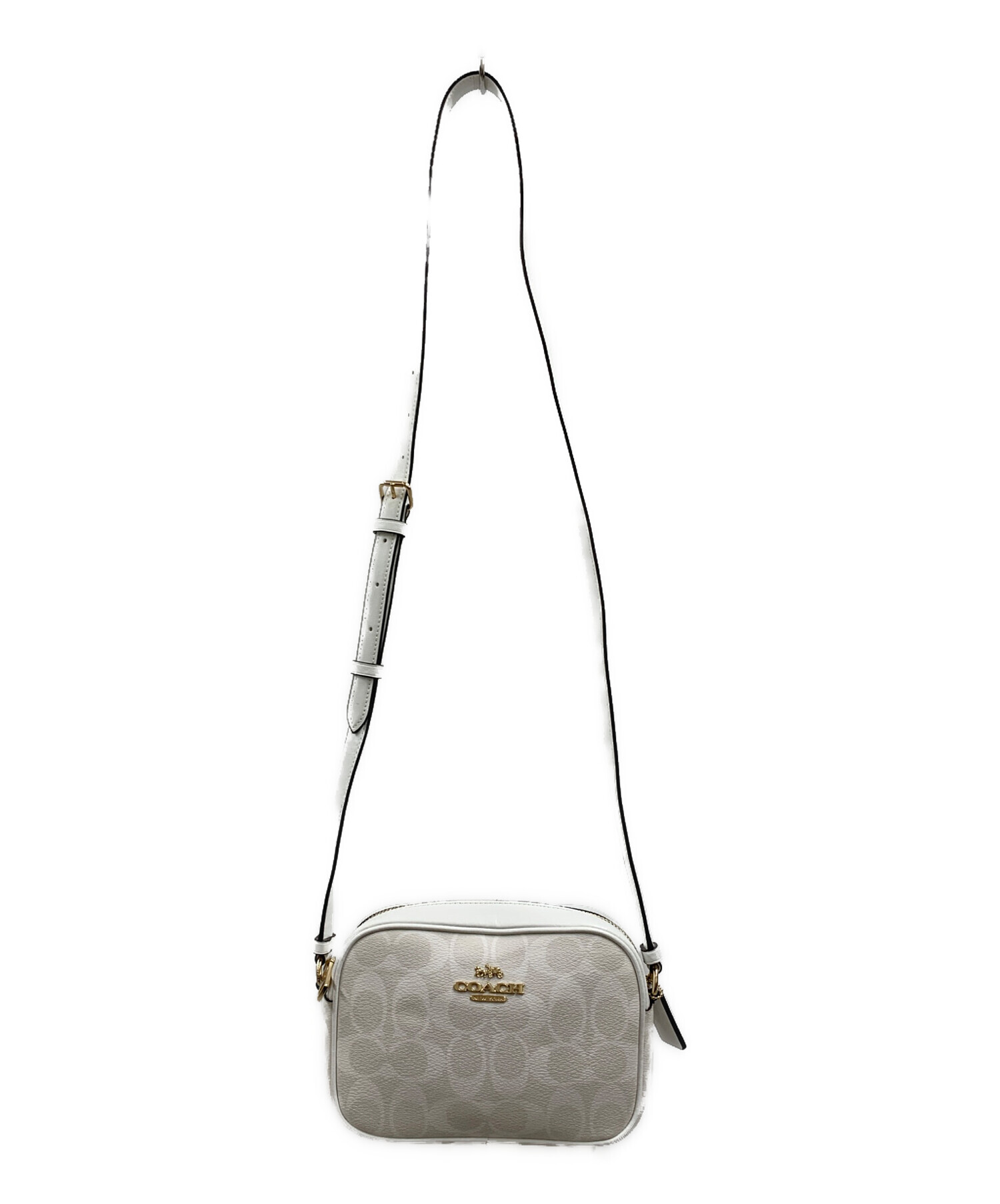 中古・古着通販】COACH (コーチ) COACH ショルダーポーチ ホワイト 