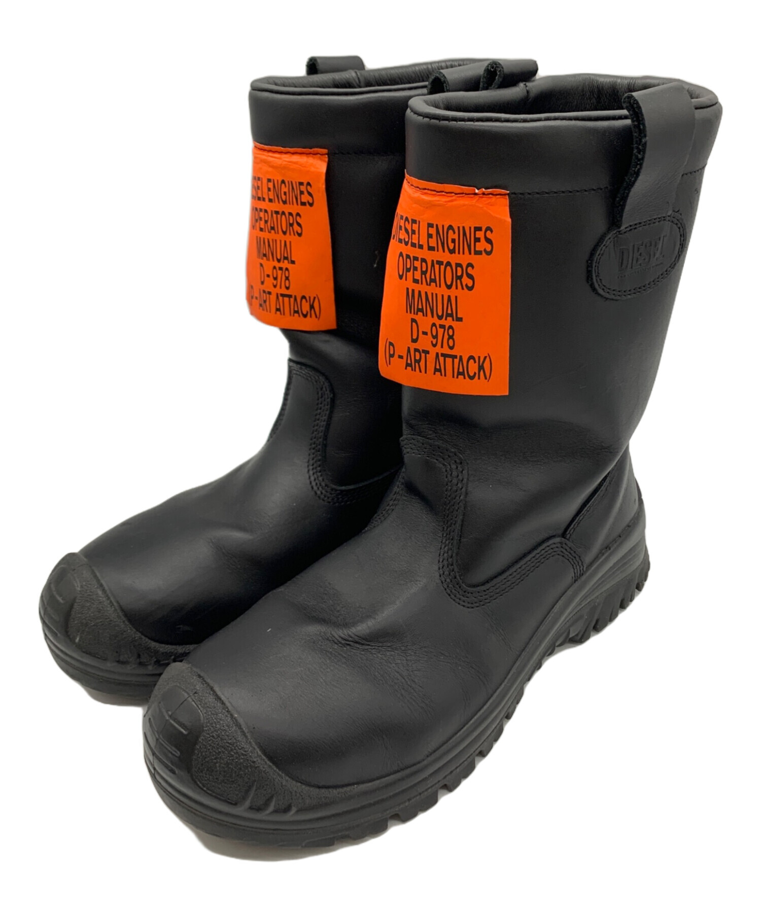 中古・古着通販】DIESEL (ディーゼル) DIESEL ブーツ ブラック サイズ