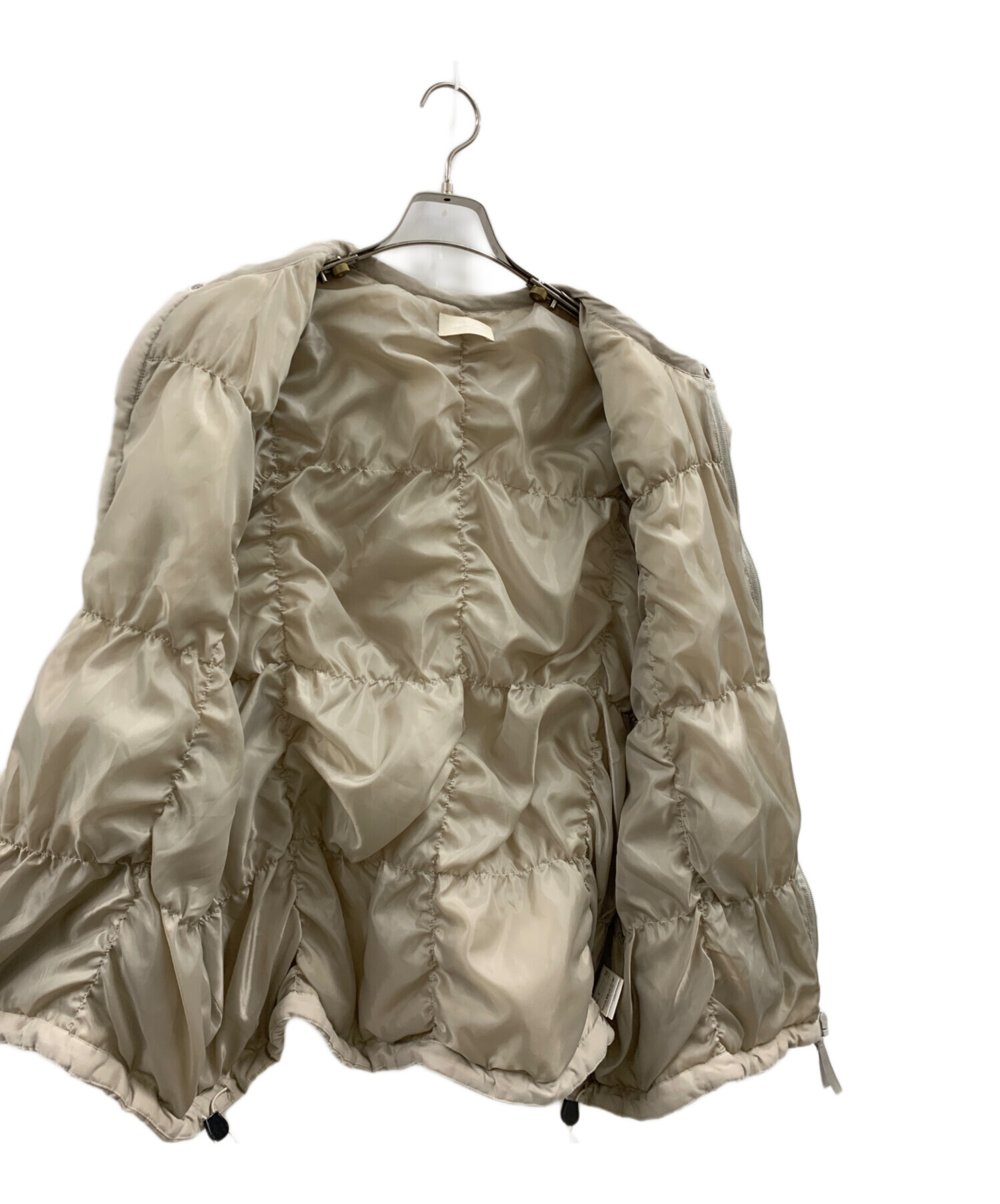 ウィンダンシー 2way ジャケット アウター ベスト ベージュ Ｍサイズ 中古・古着通販】WIND AND SEA (ウィンダンシー) WIND AND SEA 中綿