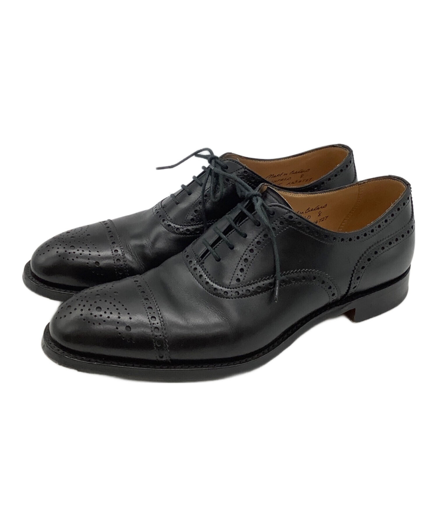 東京正規取扱店 JOSEPH CHEANEY ブラックウィングチップ 【公式通販】
