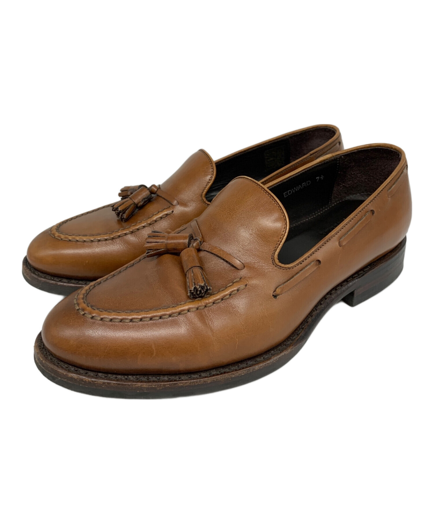 【美品】ジャランスリワヤ タッセル ローファー　ブラウン　25cm 中古・古着通販】Jalan Sriwijaya (ジャランスリウァヤ) Jalan