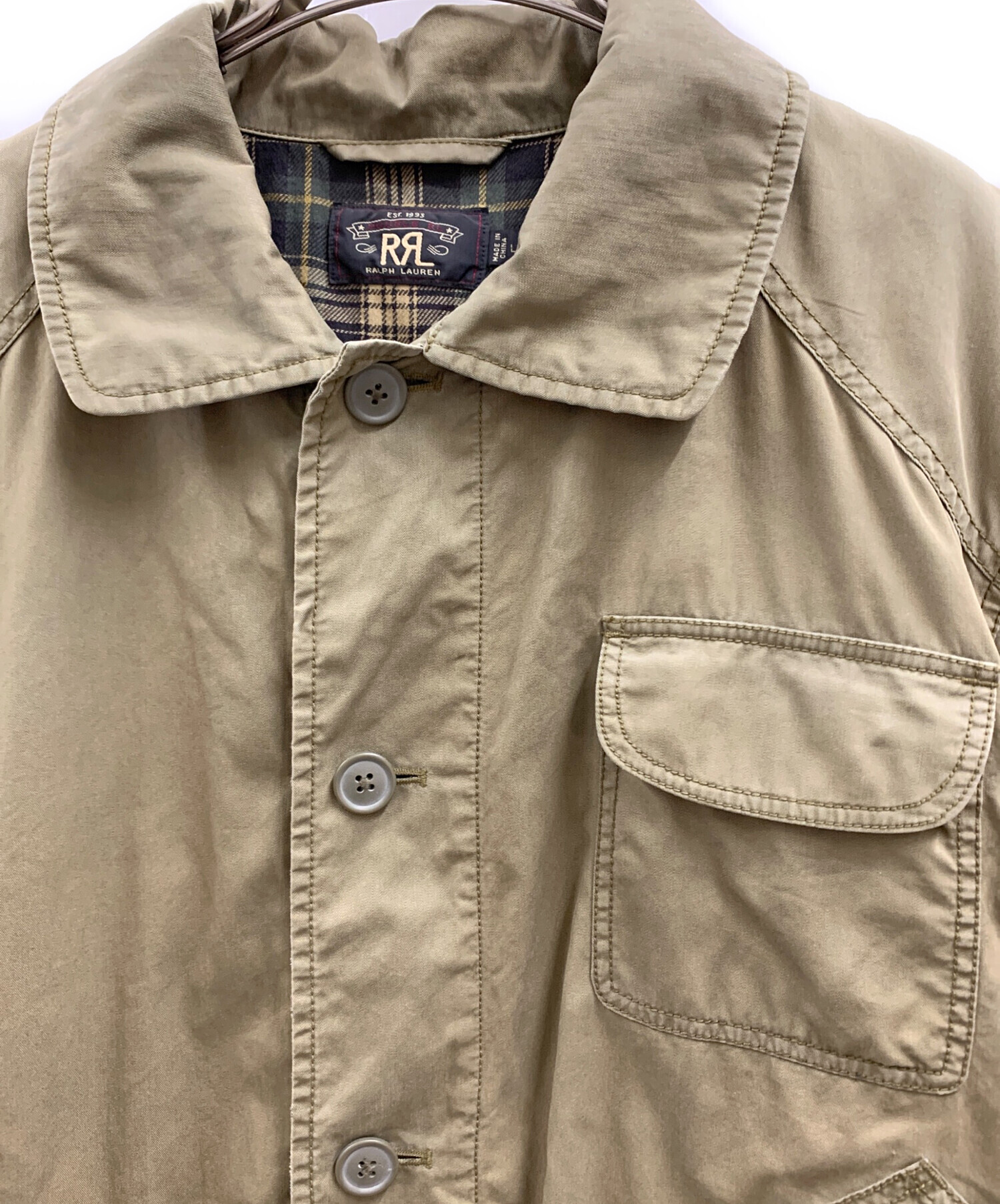 中古・古着通販】RRL (ダブルアールエル) RRL ジャケット カーキ