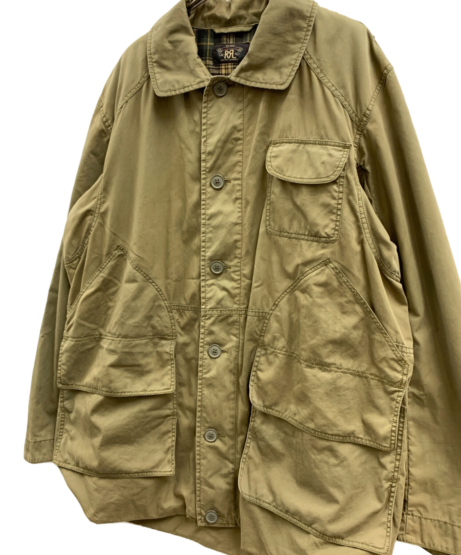RRL ダブルアールエル ジャケット メンズ 【古着】【中古】 中古・古着通販】RRL (ダブルアールエル) RRL ジャケット カーキ