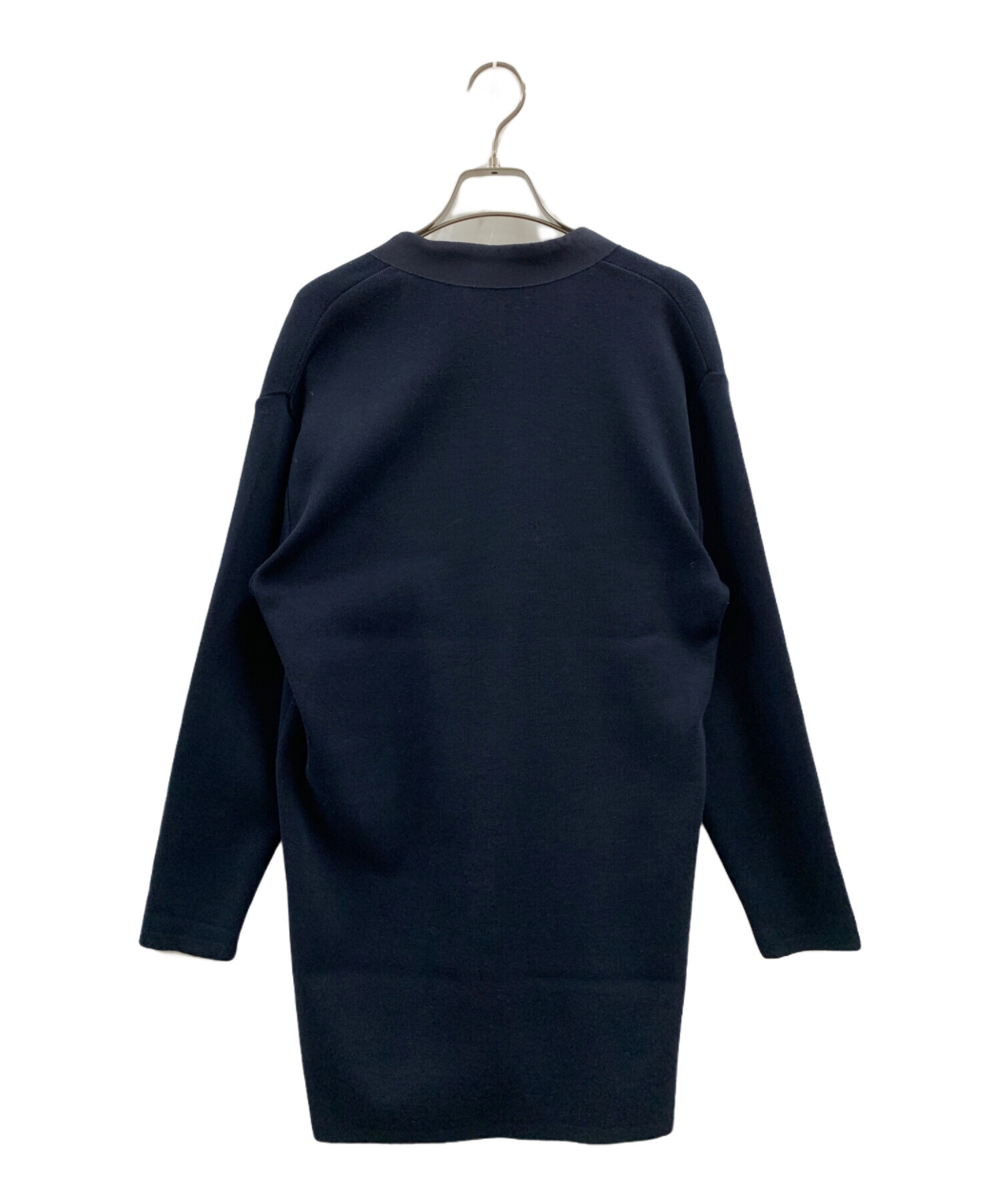 サルヴァトーレフェラガモ シルクカーディガン Salvatore Ferragamo フェラガモ カーディガン シルク ブルー