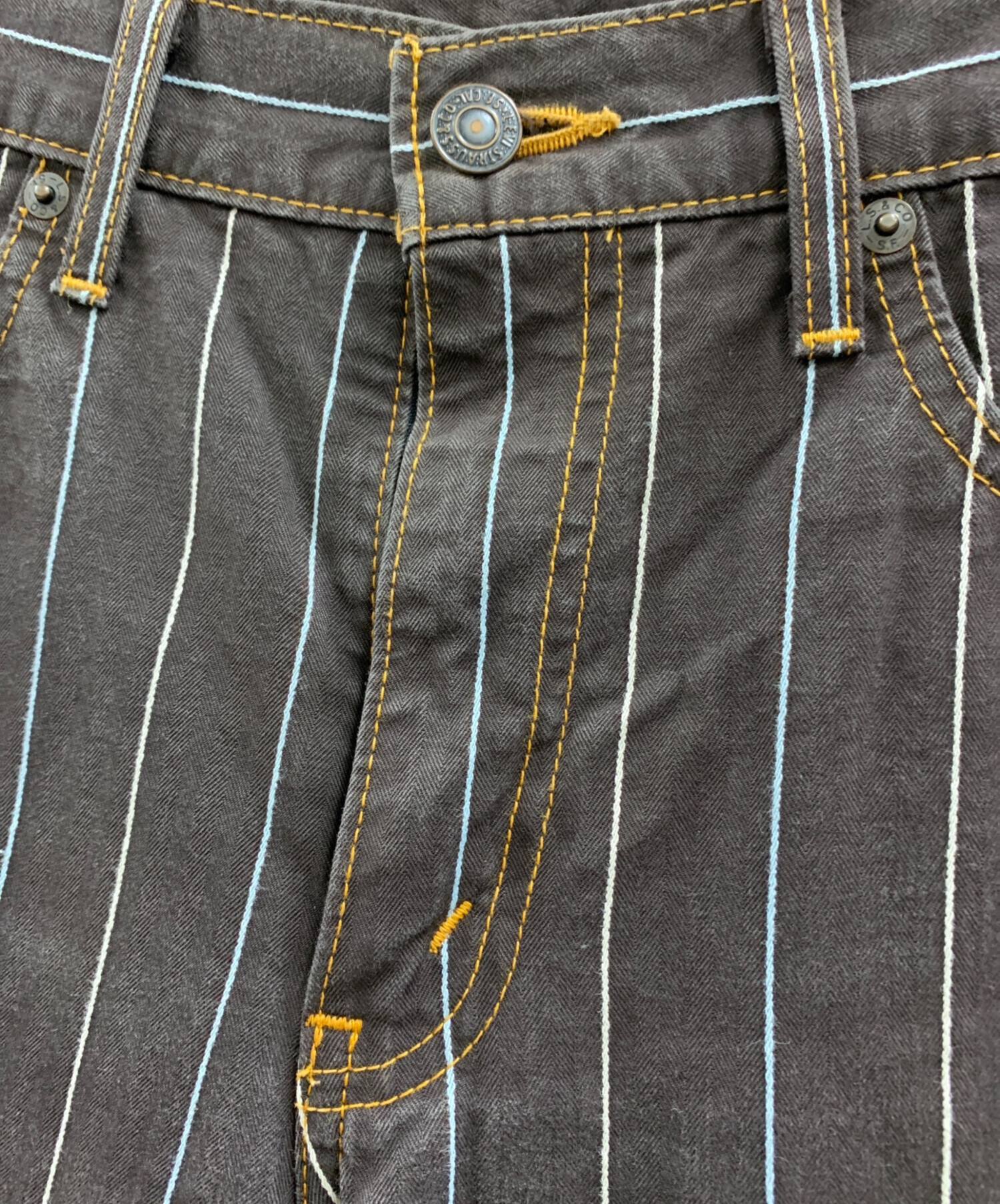 中古・古着通販LEVI'S (リーバイス) LEVI'S ストライプパンツ