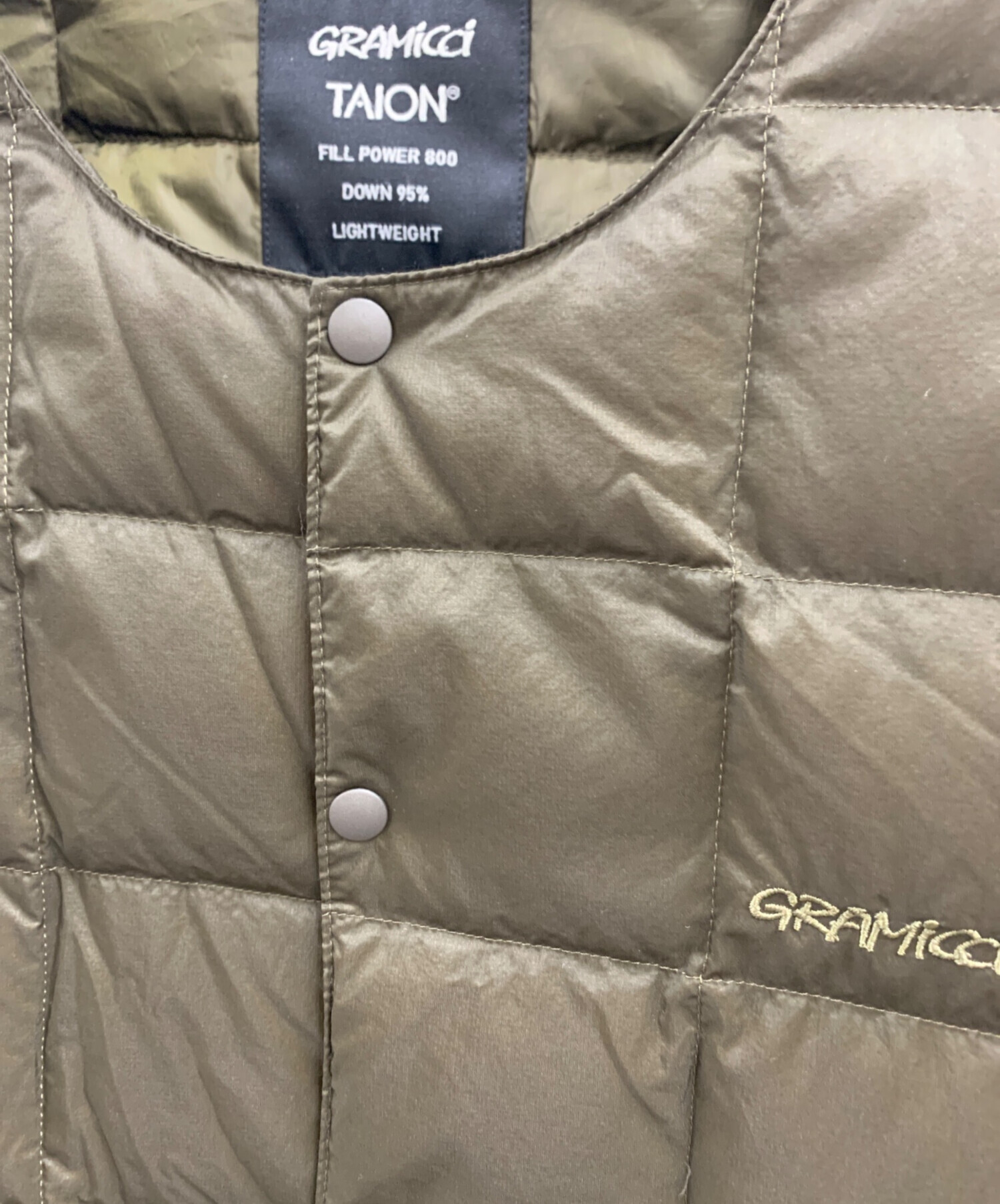中古・古着通販】GRAMICCI (グラミチ) TAION (タイオン) クルーネック 