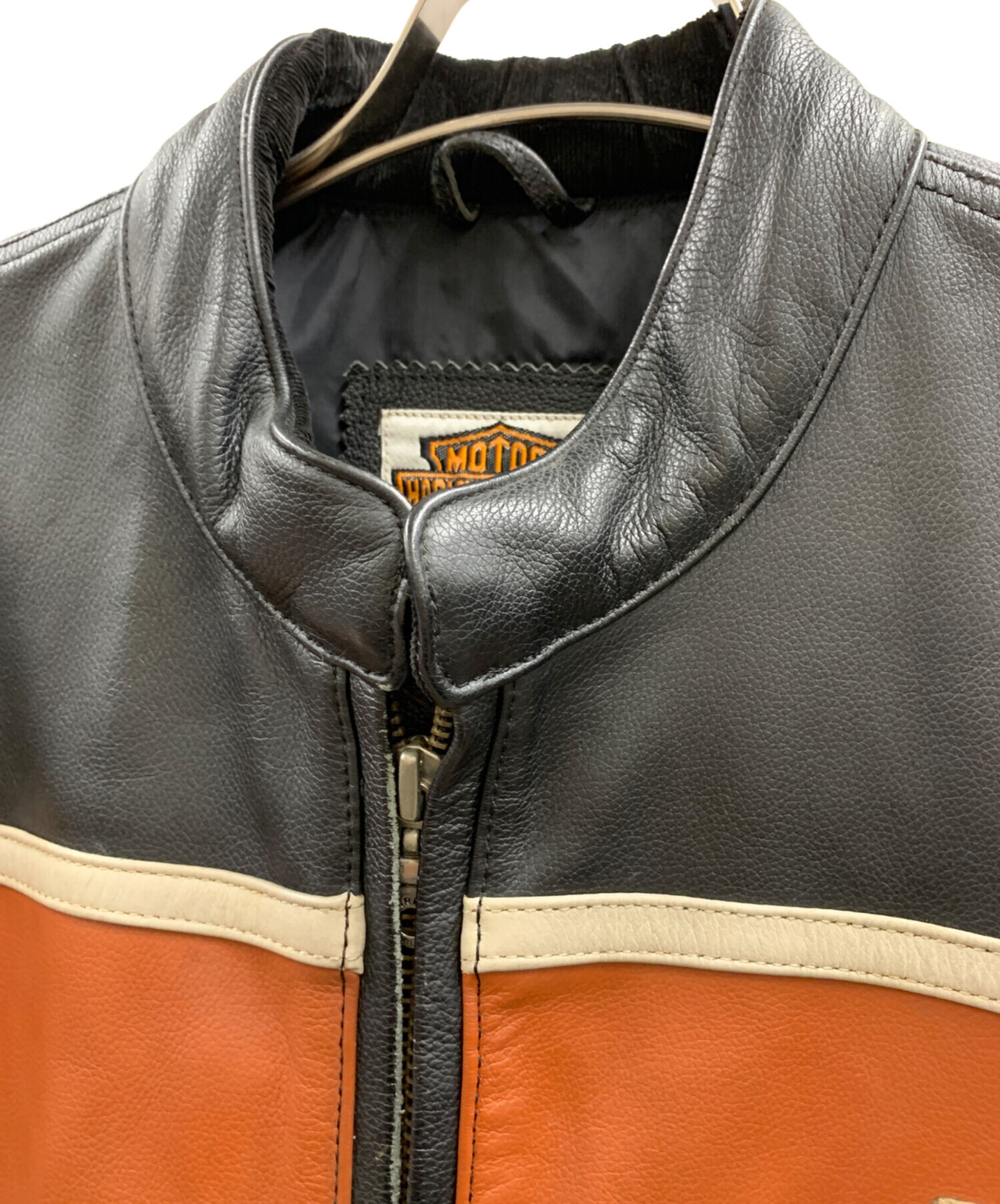 中古 HARLEY DAVIDSON レザージャケット 中古・古着通販】HARLEY-DAVIDSON (ハーレーダビッドソン