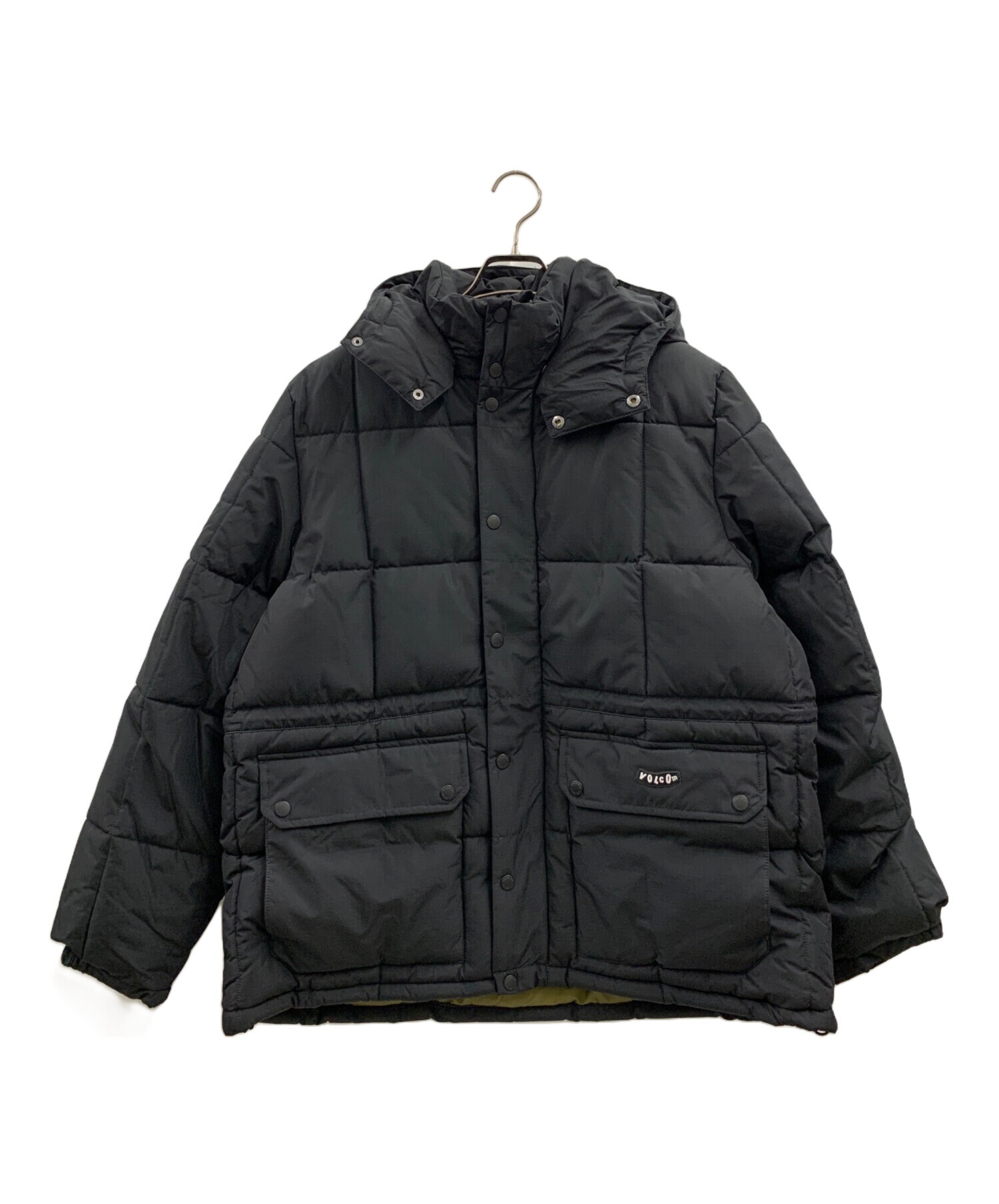 中古・古着通販】VOLCOM (ボルコム) VOLCOM 中綿ジャケット ブラック