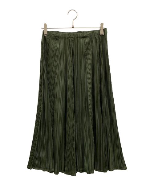 最終値下げPLEATS PLEASE グリーン プリーツスカート　サイズ2 1046008866483409_01_9024w.jpeg