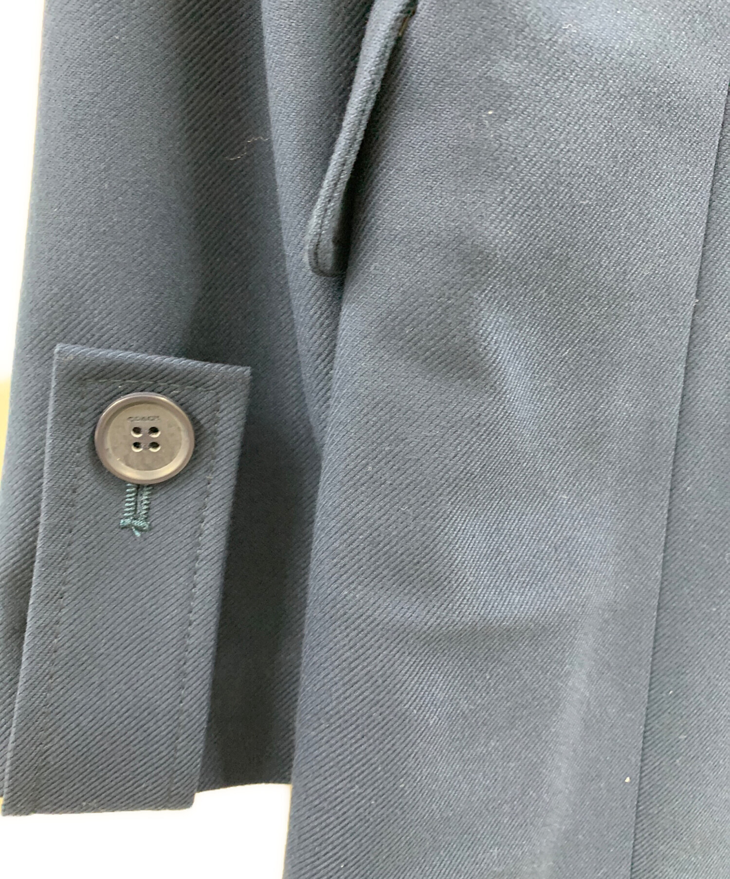 極美品 COACH レザー切替ウールロングコート ターンロック シグネチャー M 極美品 COACH レザー切替ウールロングコート ターンロック