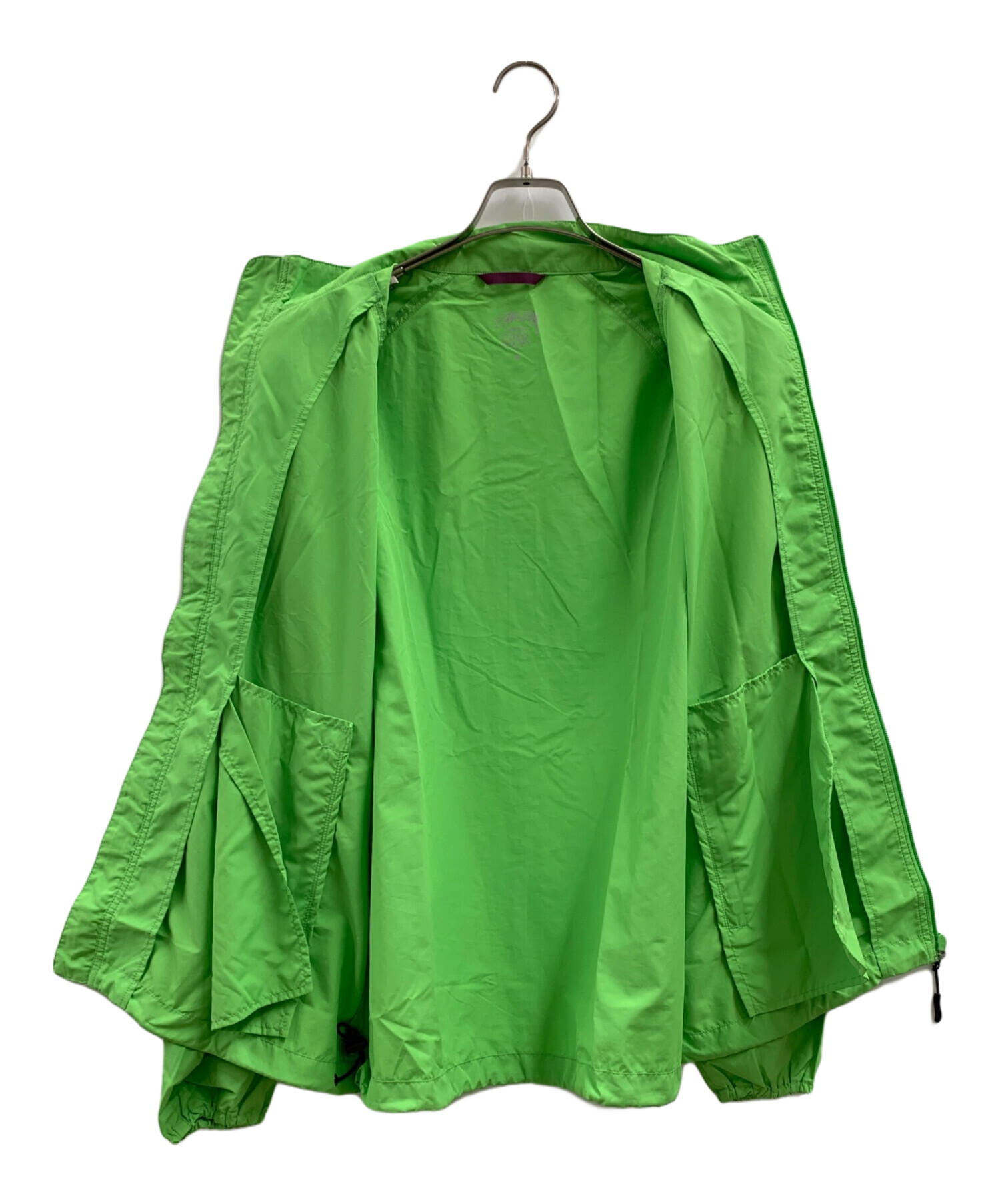 Stüssy グリーン ナイロンジャケット 中古・古着通販】stussy (ステューシー) stussy ナイロンジャケット