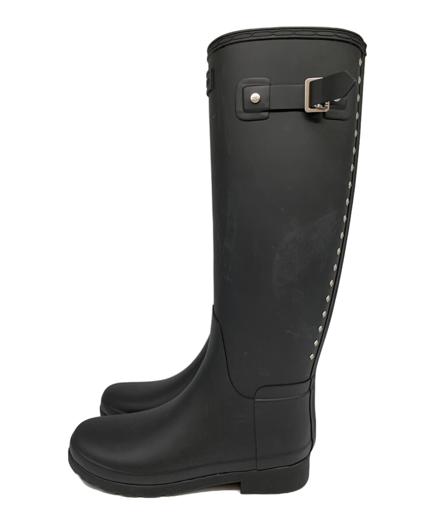 中古・古着通販】HUNTER (ハンター) HUNTER レインブーツ ブラック