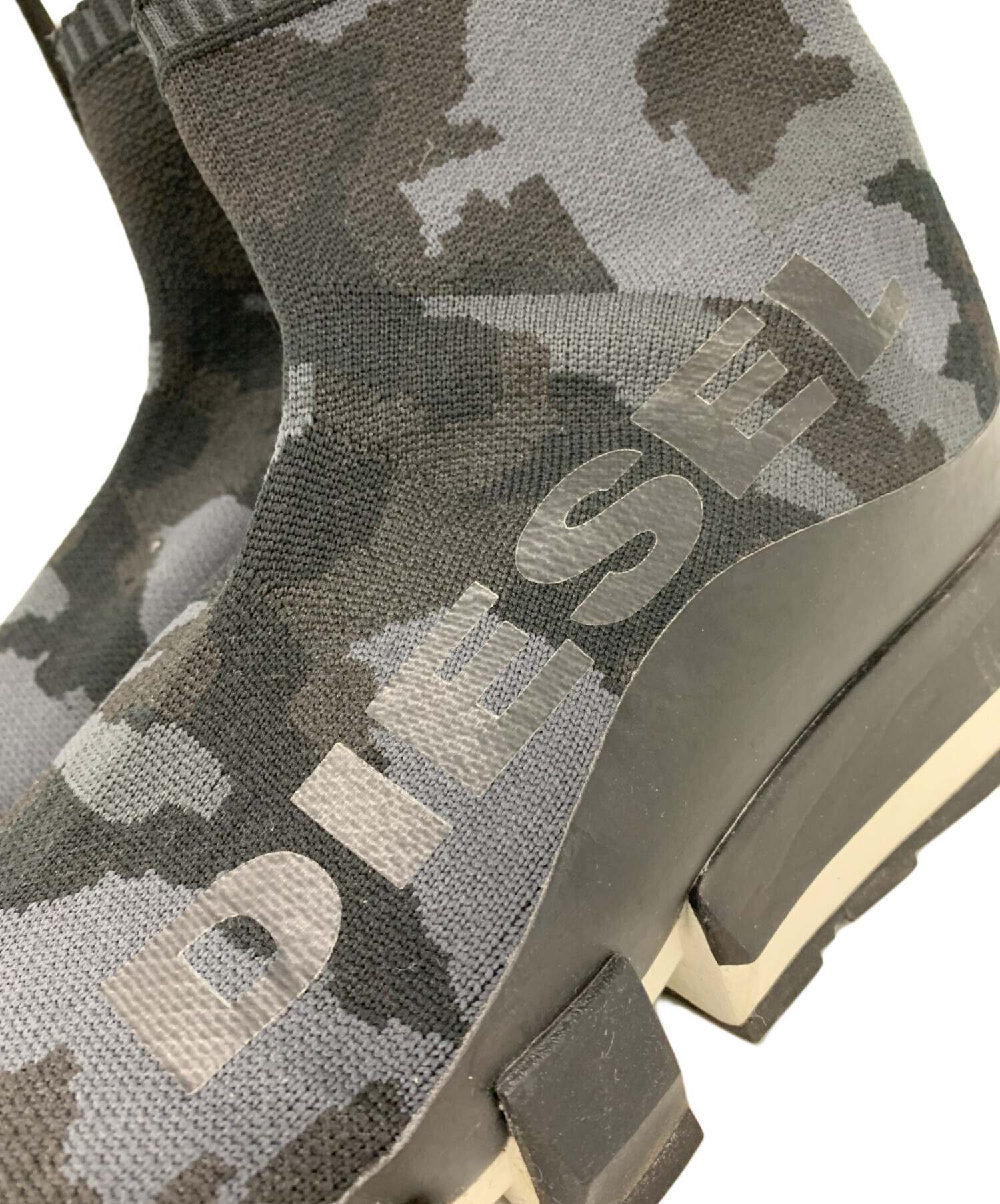中古・古着通販】DIESEL (ディーゼル) DIESEL ニットハイカット 