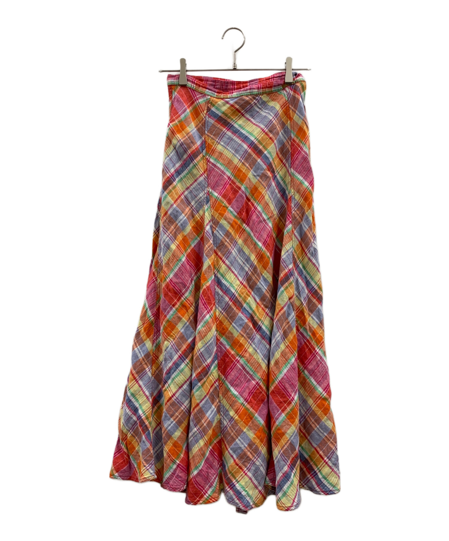 POLO RALPH LAUREN 巻きスカート 中古・古着通販】POLO RALPH LAUREN (ポロ・ラルフローレン) POLO