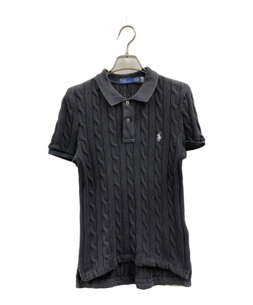 新品タグ付 ラルフローレン 半袖ニット グレー S (M、L相当)人気 中古・古着通販】POLO RALPH LAUREN (ポロ・ラルフローレン) POLO