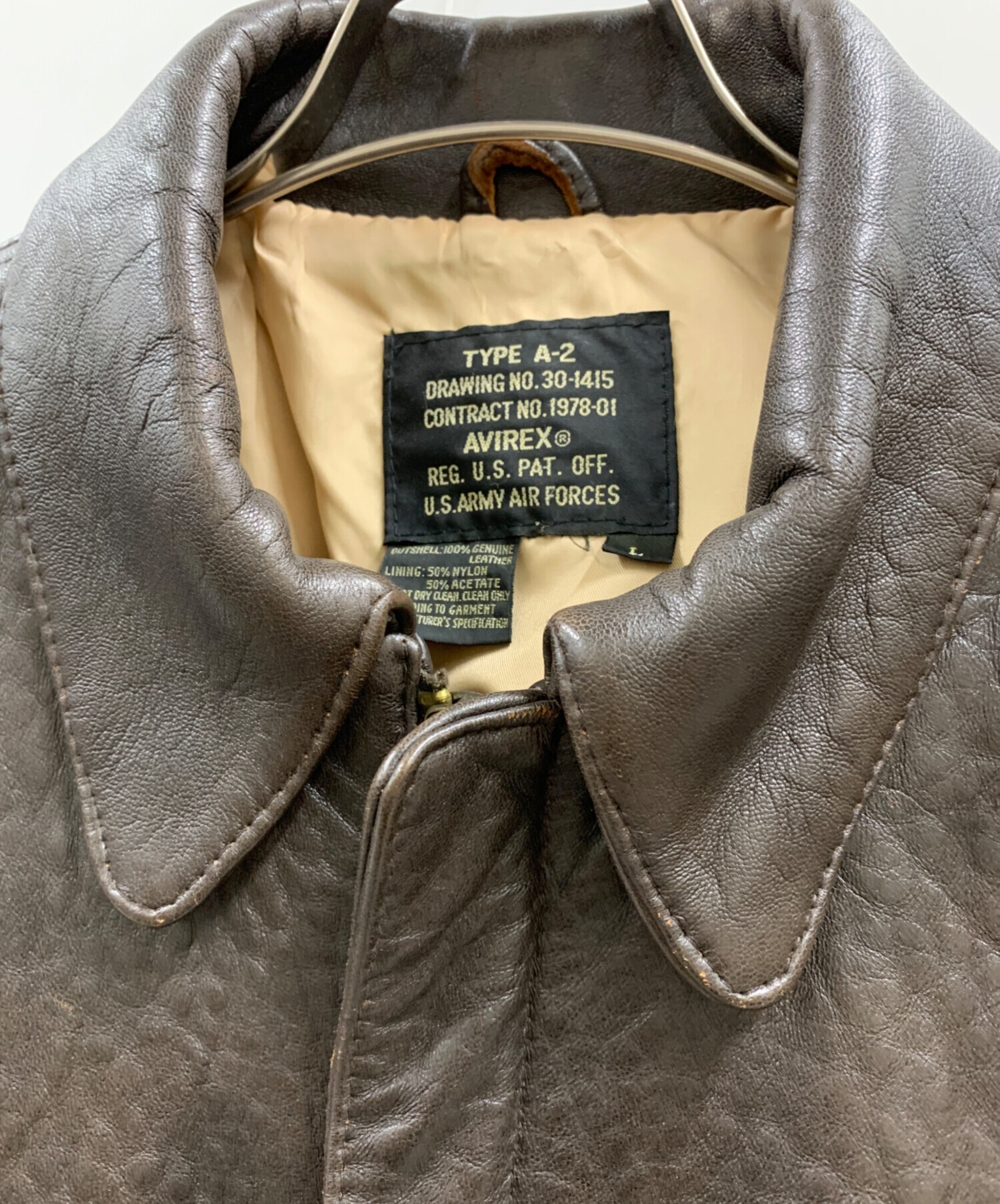 中古・古着通販】AVIREX (アヴィレックス) AVIREX A-2フライト