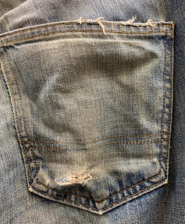 中古・古着通販】stussy (ステューシー) stussy ダメージ加工デニム