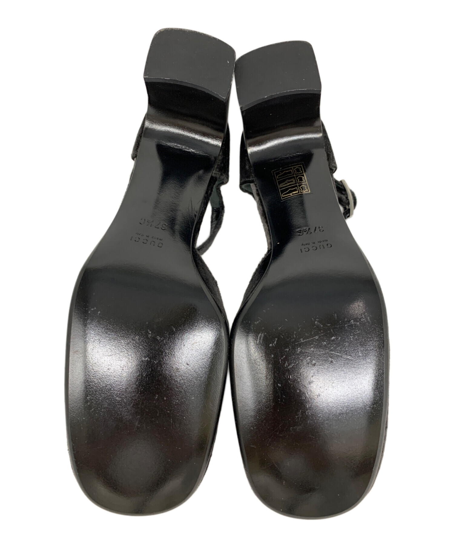 中古・古着通販】GUCCI (グッチ) GUCCI アンクルストラップパンプス