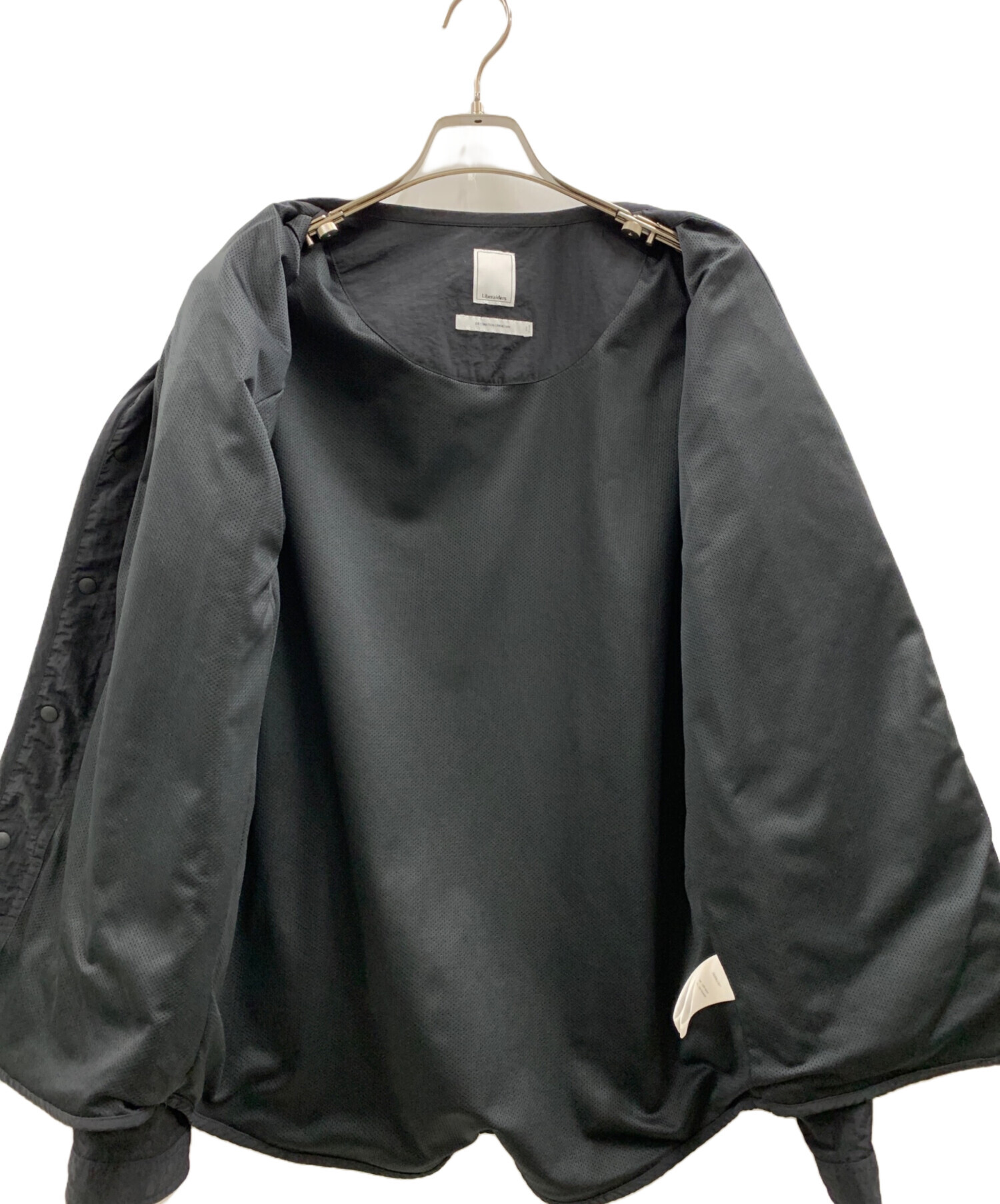 liberaidersナイロンブラックジャケット 中古・古着通販】Liberaiders (リベレイダース) Liberaiders ナイロン